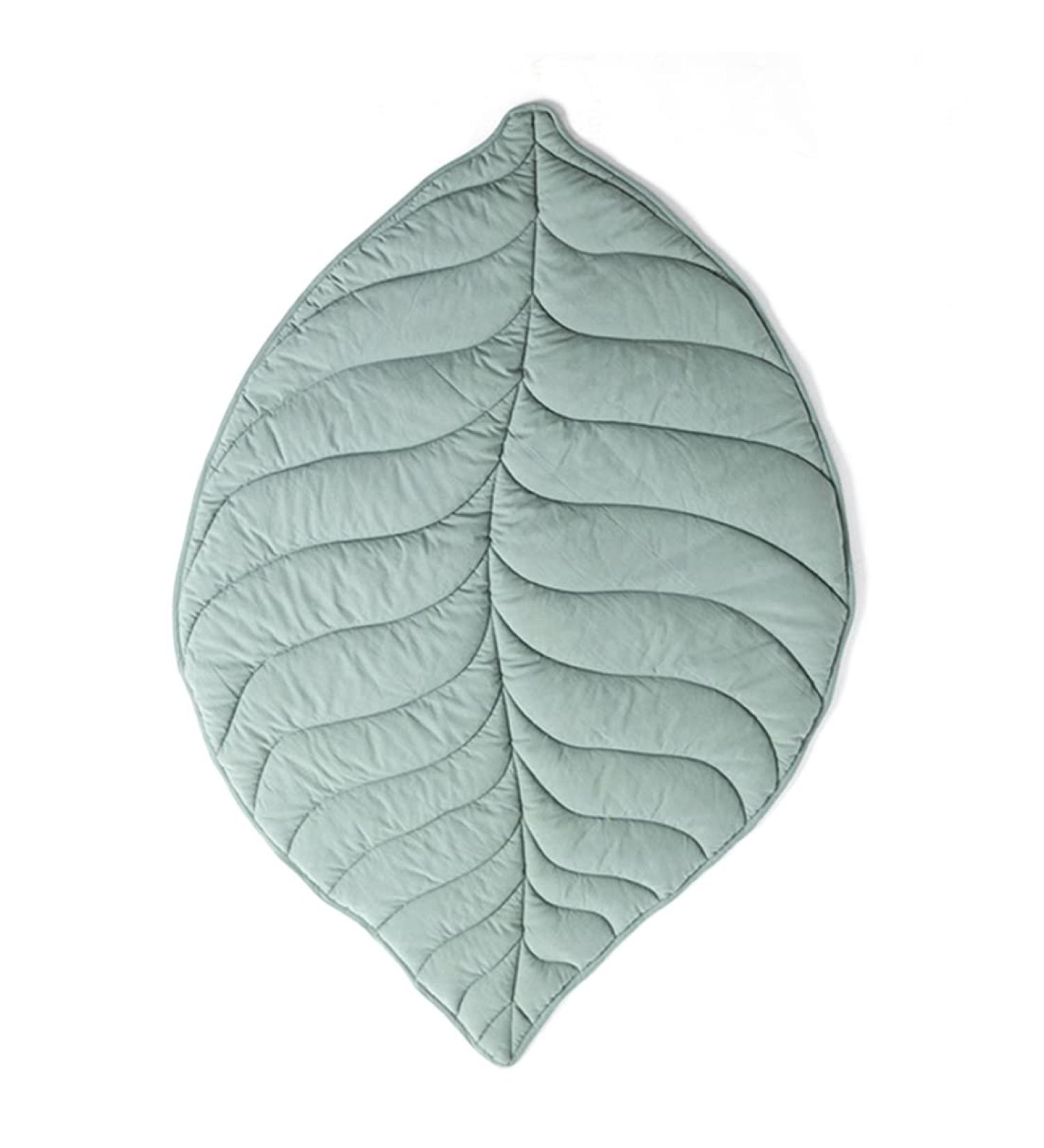 Buy Baby Leaves Carpet Play Mat - Soft Cotton Green Crawling Blanket for Infants | International Shipping - Buy Online on GoSupps.com