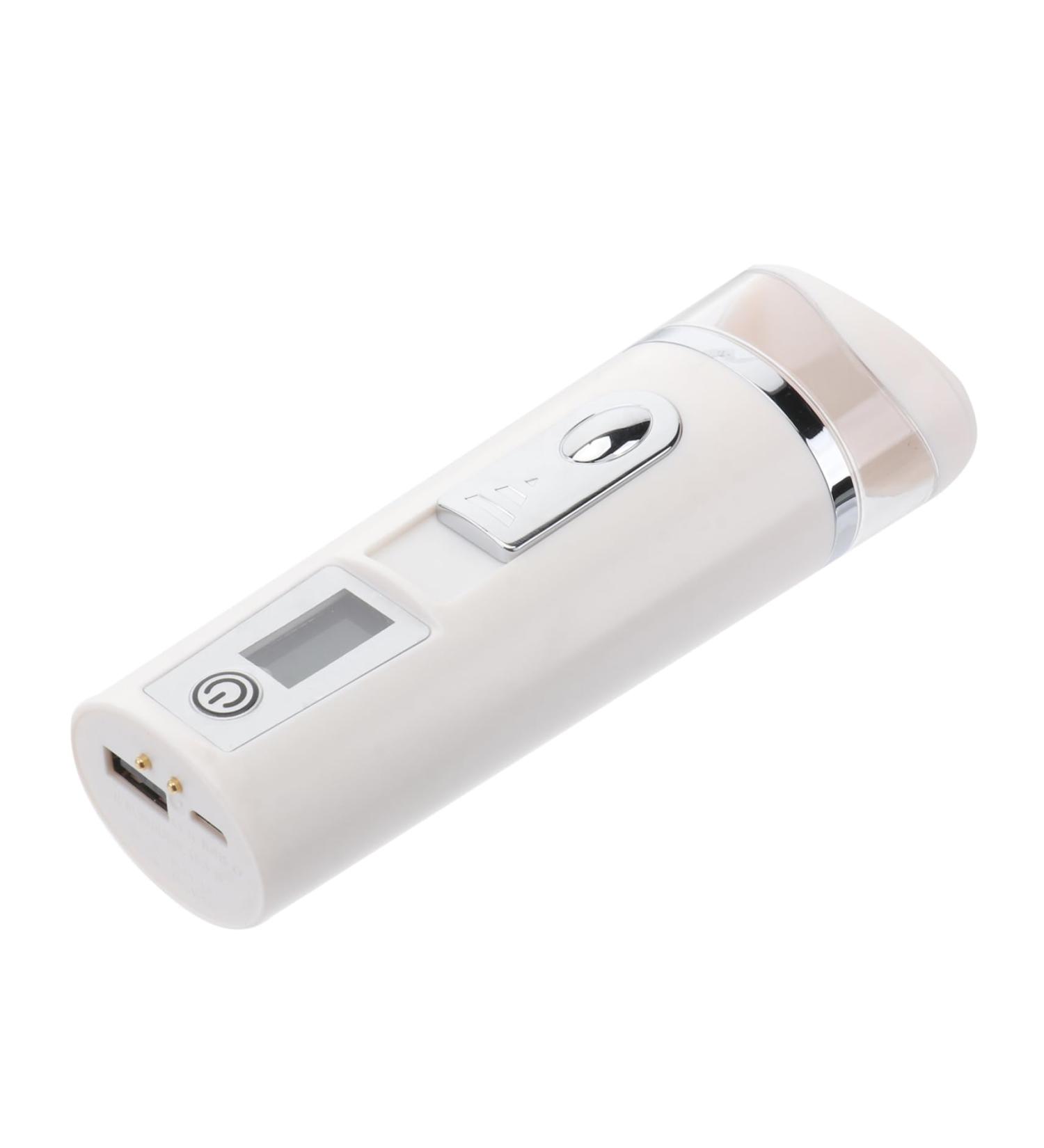 CANIGHT Hydrating Instrument Mini Steamer Facial Mist Sprayer Handheld Mist Sprayer Hand Sprayer White Abs - Buy Online on GoSupps.com