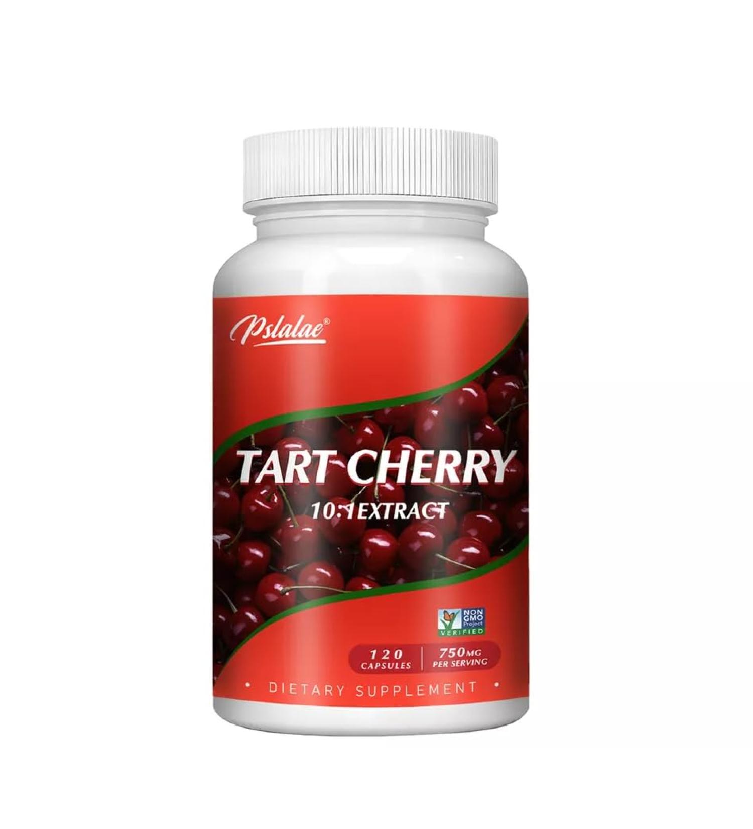 Tart Cherry Capsules - Maximum Power Help Clean Uric Acid Stimulate Joint Health - Buy Online on GoSupps.com