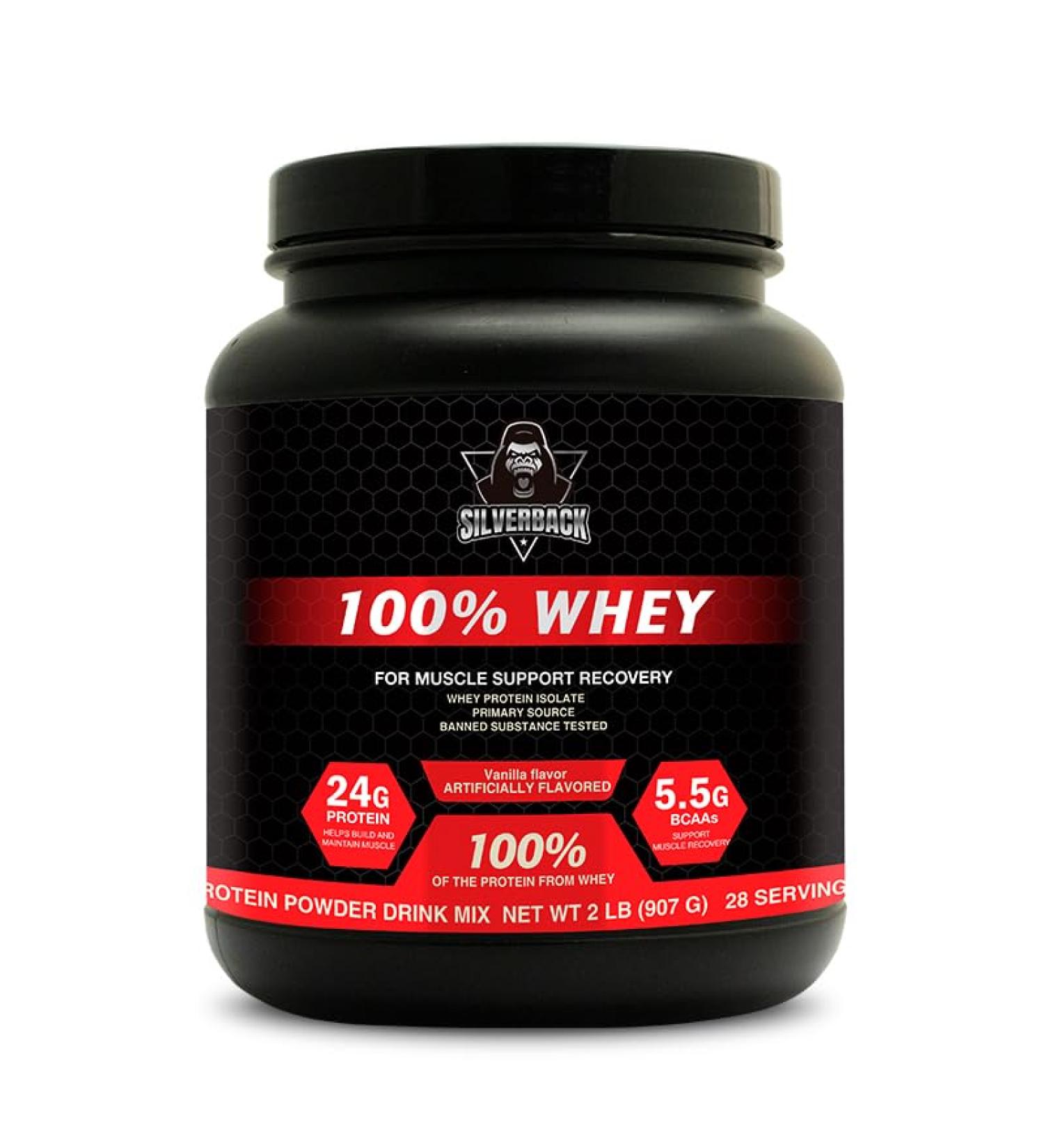 Buy Silverback Whey Protein (Vanilla) - Premium International Shipping for Fitness Enthusiasts - Buy Online on GoSupps.com