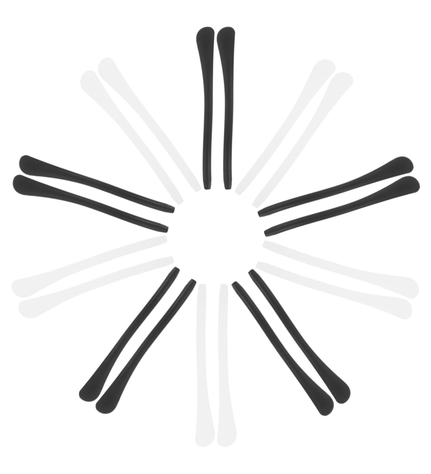 Kisangel 10 Pairs Silicone Elastic Glasses Holder Ears - Slide-Resistant Accessories for Comfortable Glasses Wear - Buy Online on GoSupps.com