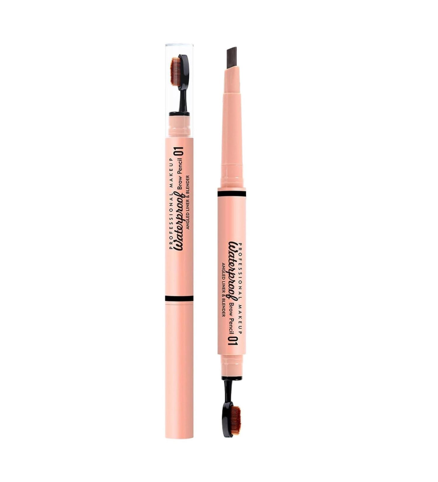 2in1 doubleended eyebrow pencil spare tip micropercent point complements eyebrows looks natural does not require sharpening does not fade so easily A unit size One size A - Buy Online on GoSupps.com