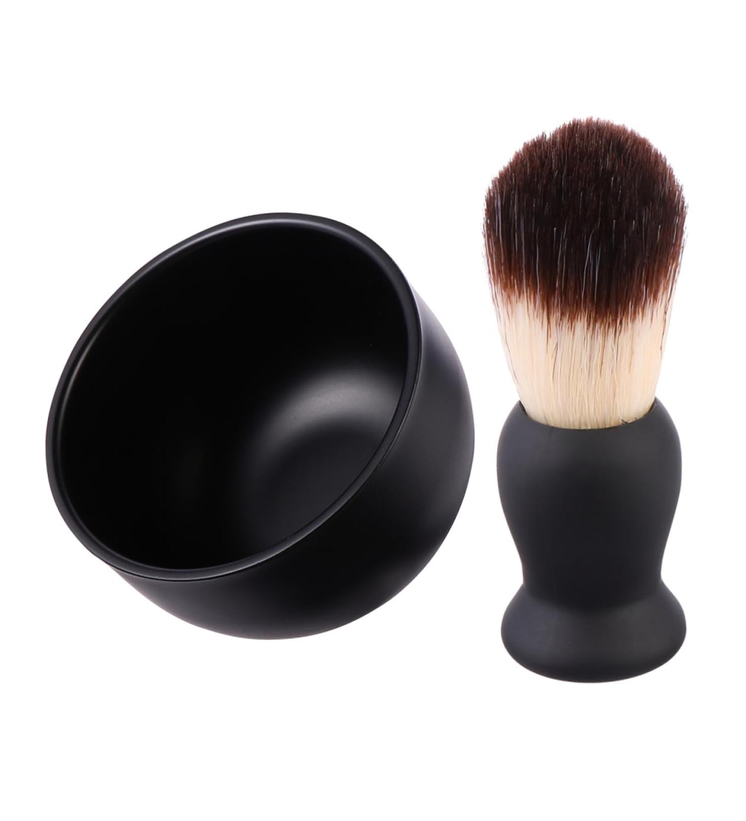 Beavorty Beard Care Set - 2-Part Hair & Shaving Brush for Men | Premium Beard Grooming Essentials - Buy Online on GoSupps.com