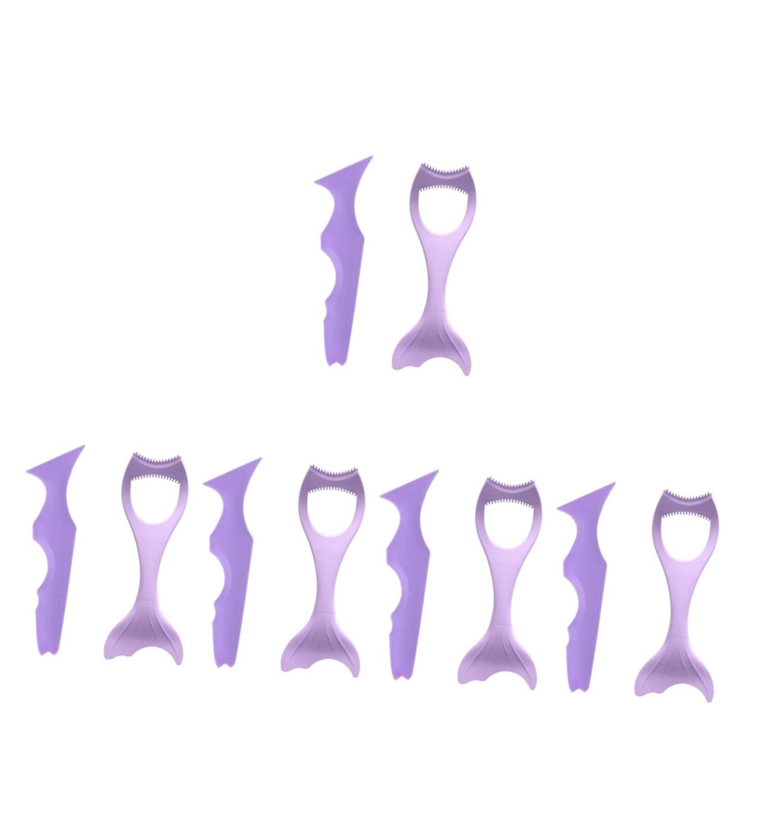 FOMIYES 10 Pcs Eyelash Mascara Makeup Eyeshadow Makeup Tools Set Baffle Arc Purple Lash Curler Makeup Mascara Makeup Sets Beauty Set Eyelash Set - Buy Online on GoSupps.com