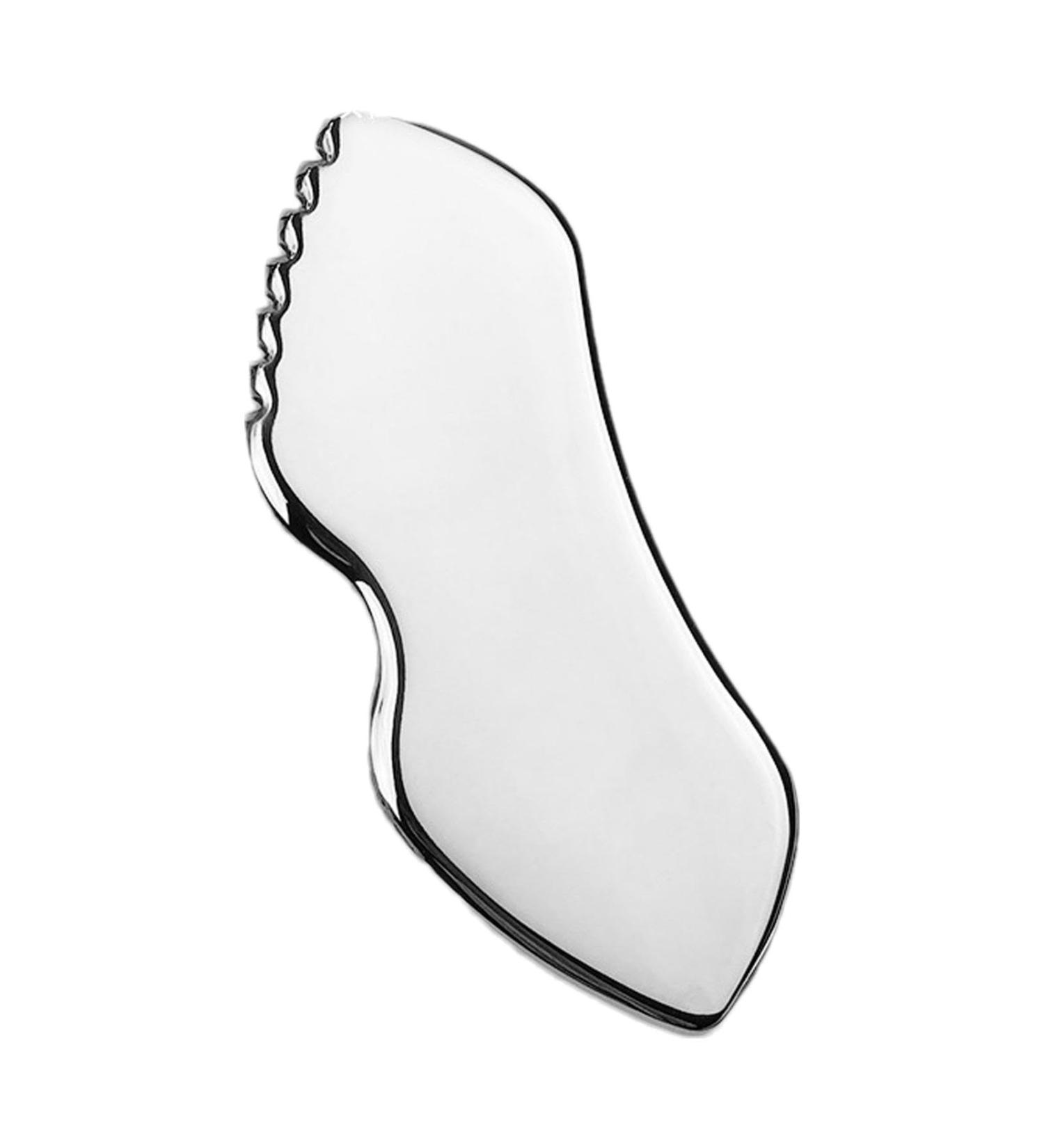 Wpsagek 304 Stainless Steel Sha Body Sha Scraper Tool With Comb Edges Muscle Scraping Tools For Face Eyes Neck And Body - Buy Online on GoSupps.com