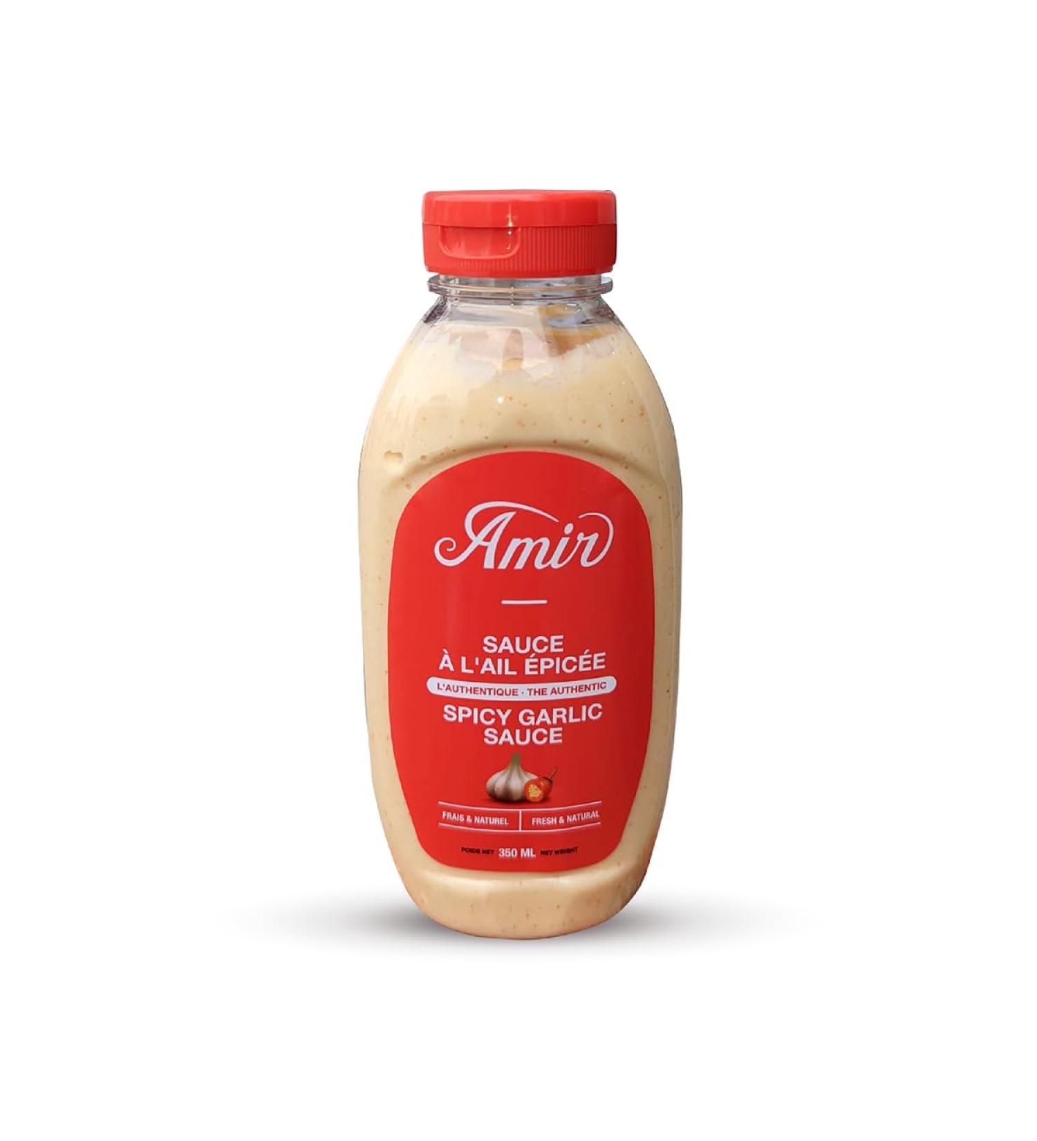 Cuisine Amir - Authentic SPICY Lebanese Garlic Sauce - 350ml