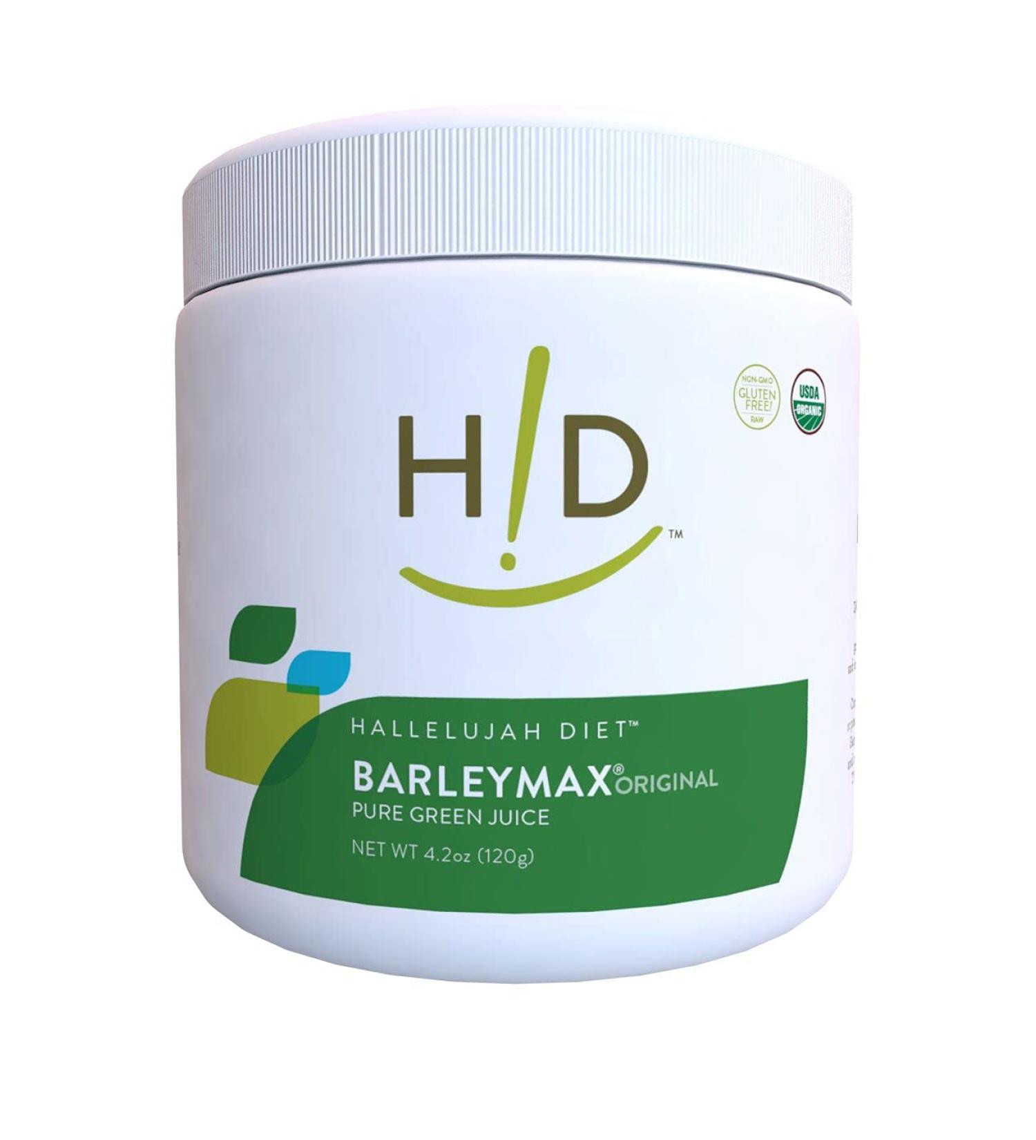Organic BarleyMax - Barley & Alfalfa Grass Juice Powder 4.2oz (60 Servings) - Buy Online on GoSupps.com
