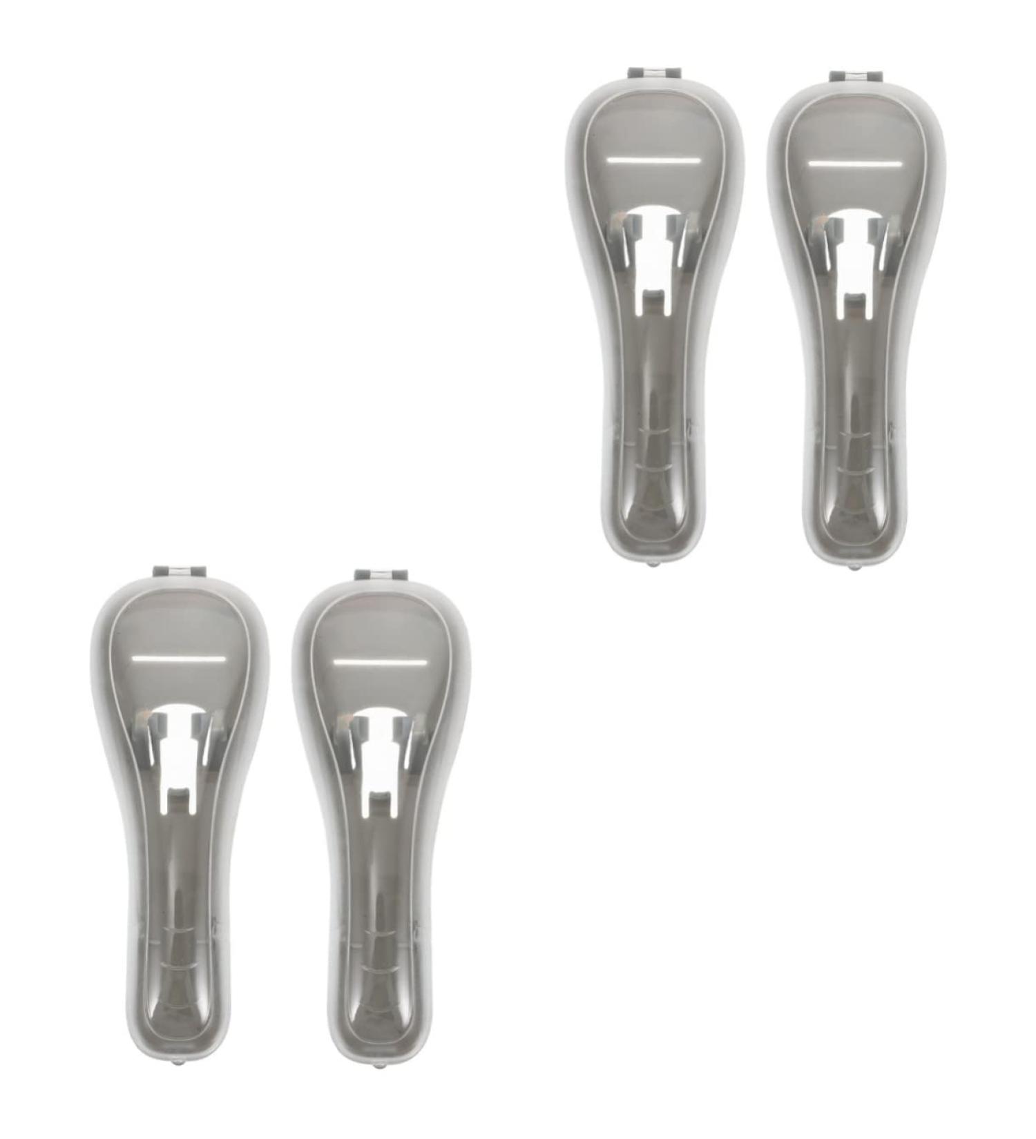 Beavorty 4-Piece Razor Storage Box - Travel Case for Safety Razors & Hairdresser Shavers - Razor Protection & Organization Solutions - Buy Online on GoSupps.com