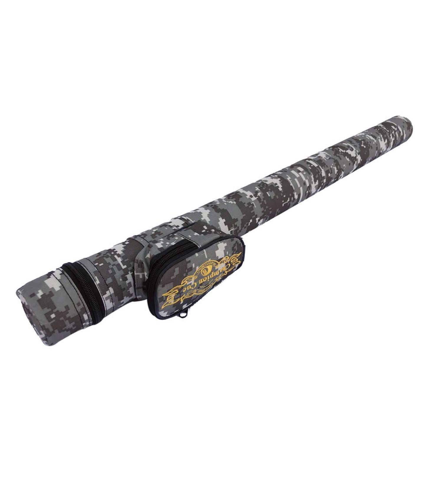 Gator 1x1 Hard Pool Cue Case with Pocket and Carrying Strap - Camo Grey | MSRP $59 - Buy Online on GoSupps.com