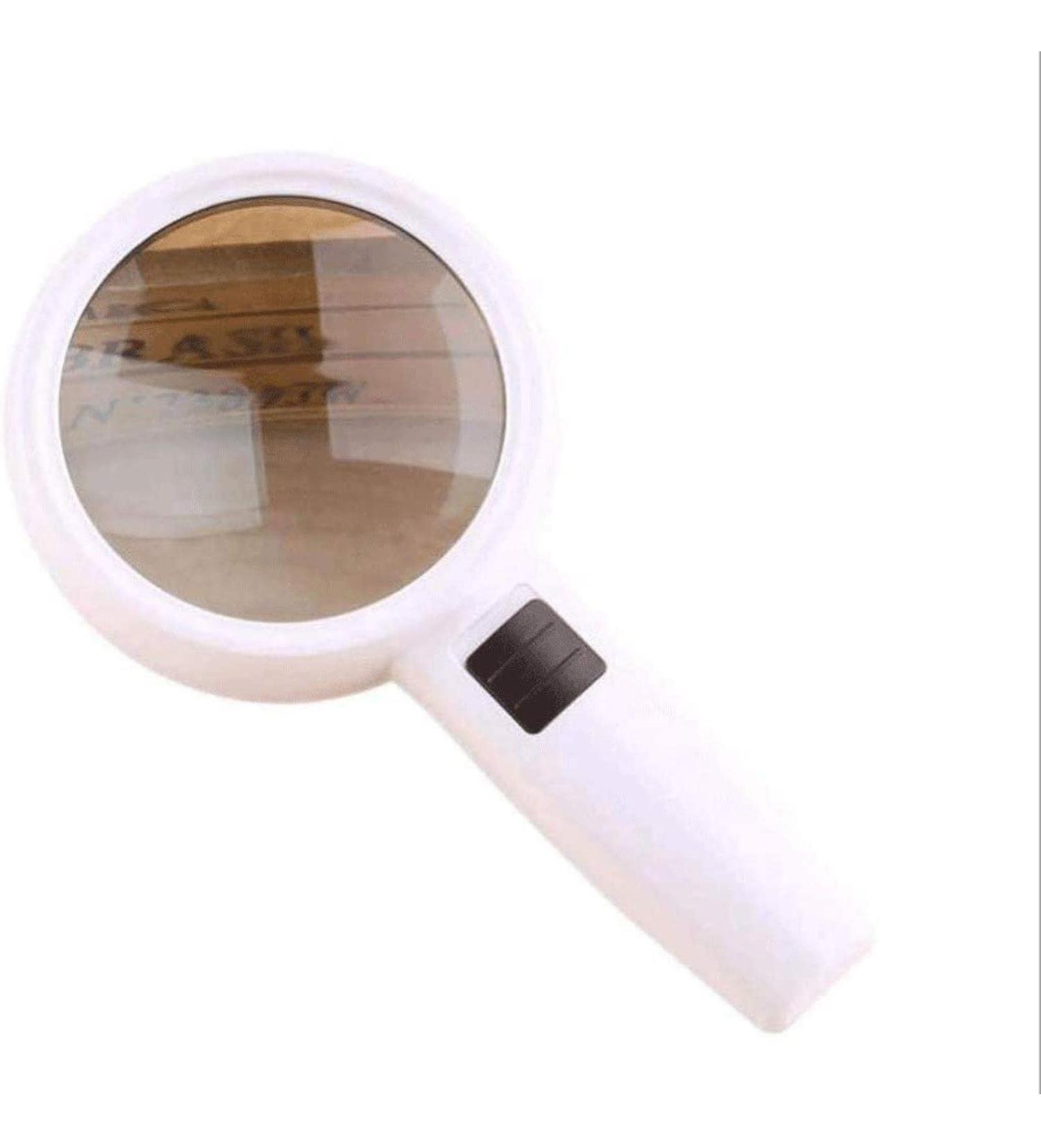 Professional Handheld Lighted 30 Times Double Lens Antiques Appreciation Reading Book Full of Stars - Buy Online on GoSupps.com