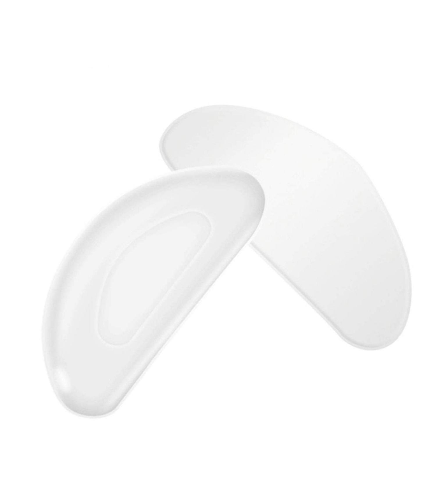 Buy 5x D Shape Silicone Eyeglass Nose Pads Non-Slip Soft Silicone Comfortable & Durable White Color for All Glasses - Buy Online on GoSupps.com
