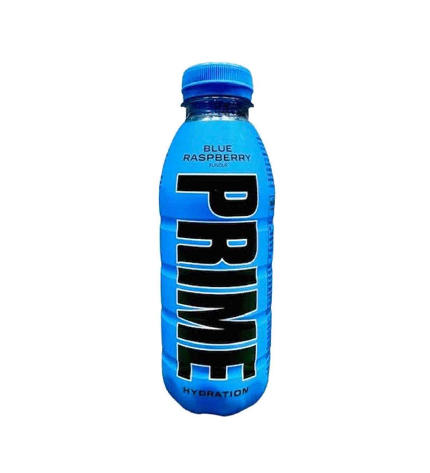 DRINK PRIME Prime Hydration Sportdrink 500ml 3 pack BLUE RASPBERRY)
