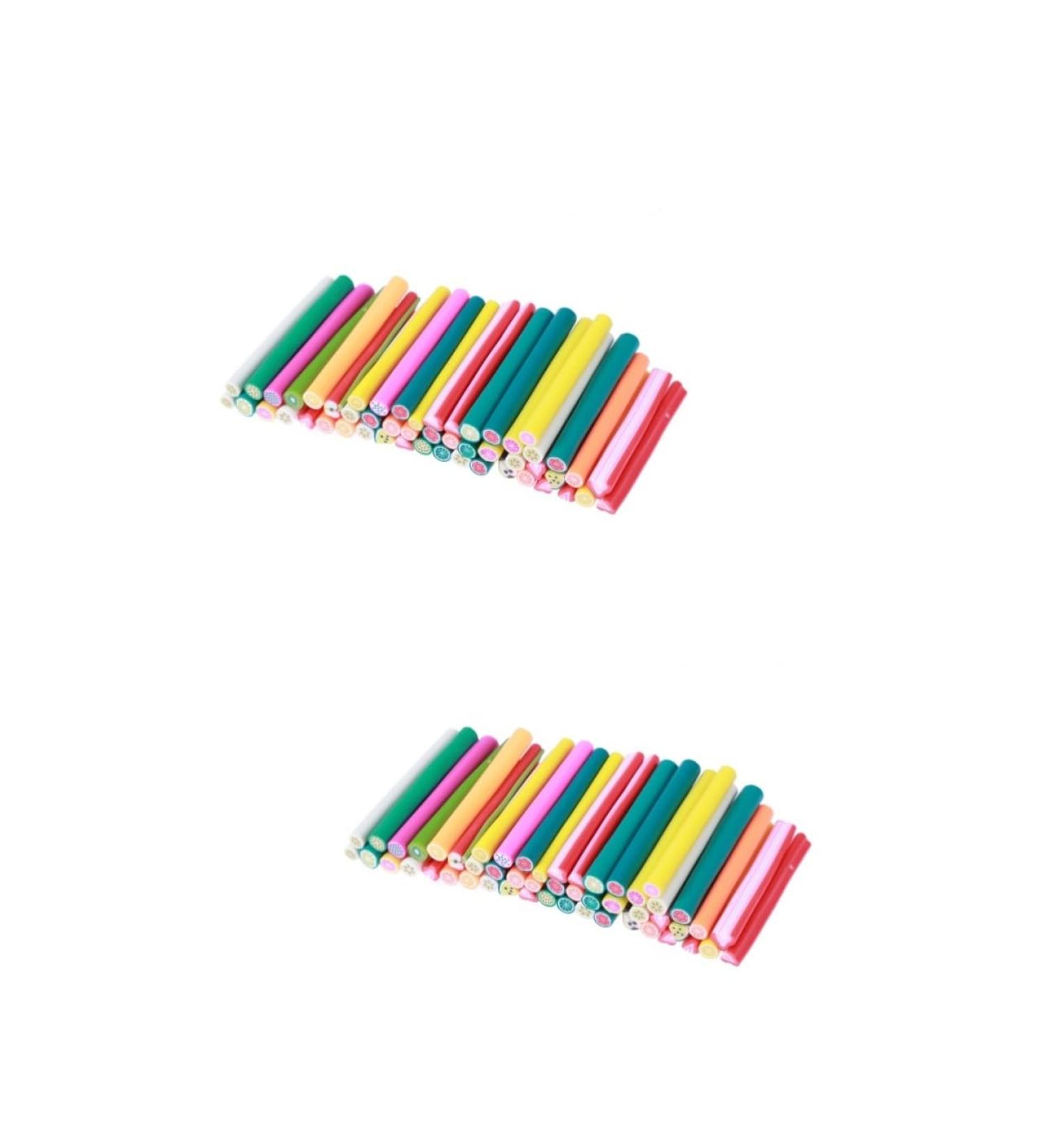 Housoutil 100 Pcs Fruit Canes Scrapbooking Accessories Braiding Toy Sticks Homemade Canes Nail Art Tips Decoration Diy Manicure Supplies Diy Nail Art Supplies Stickers Polymer Clay - Buy Online on GoSupps.com