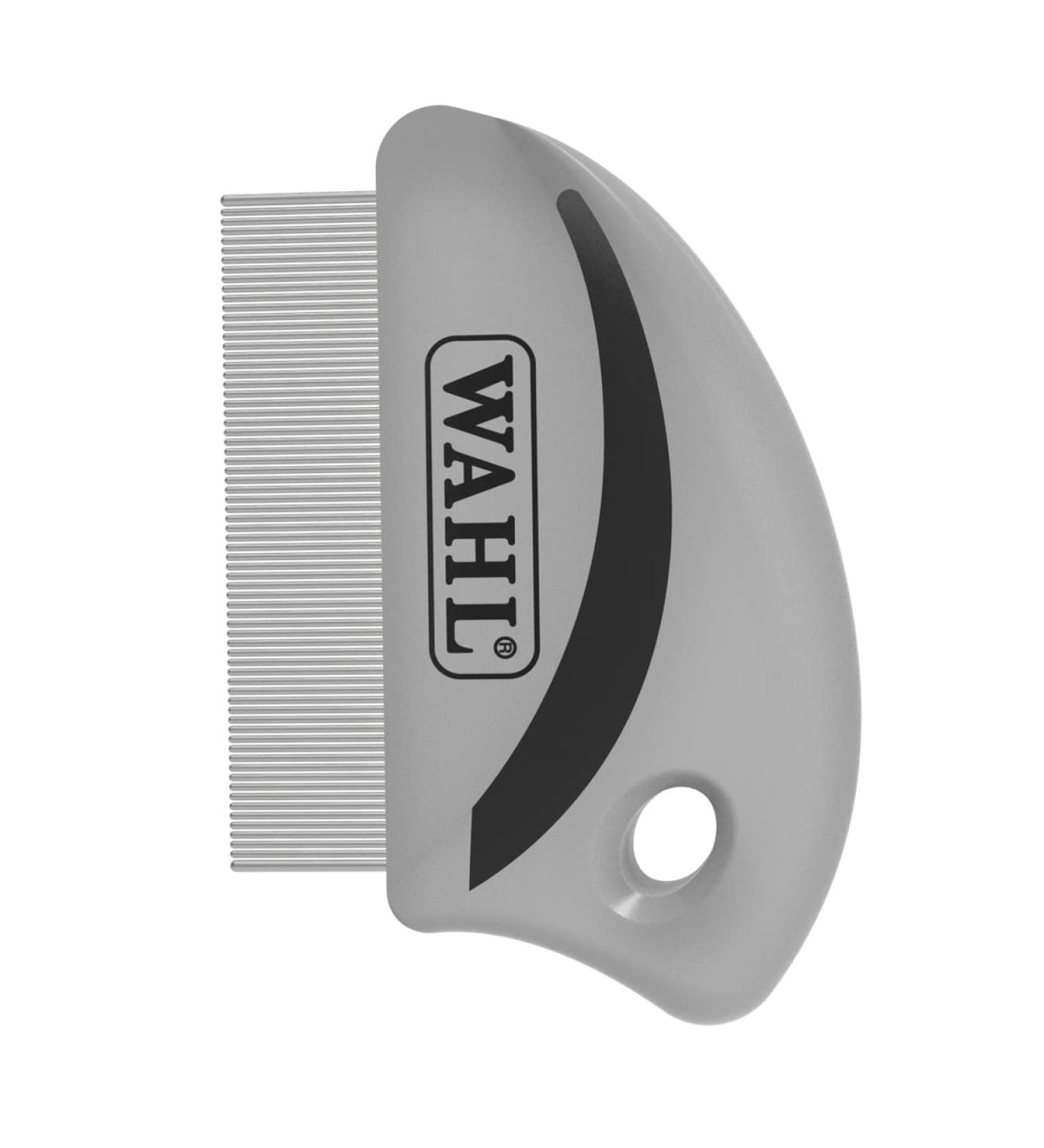 Wahl Canada Cat Flea Comb Helps Detect and Remove Fleas Easily Smooth rounded tips for comfort and safety Cat Grooming Cat Flea Comb - Model 58533 - Buy Online on GoSupps.com