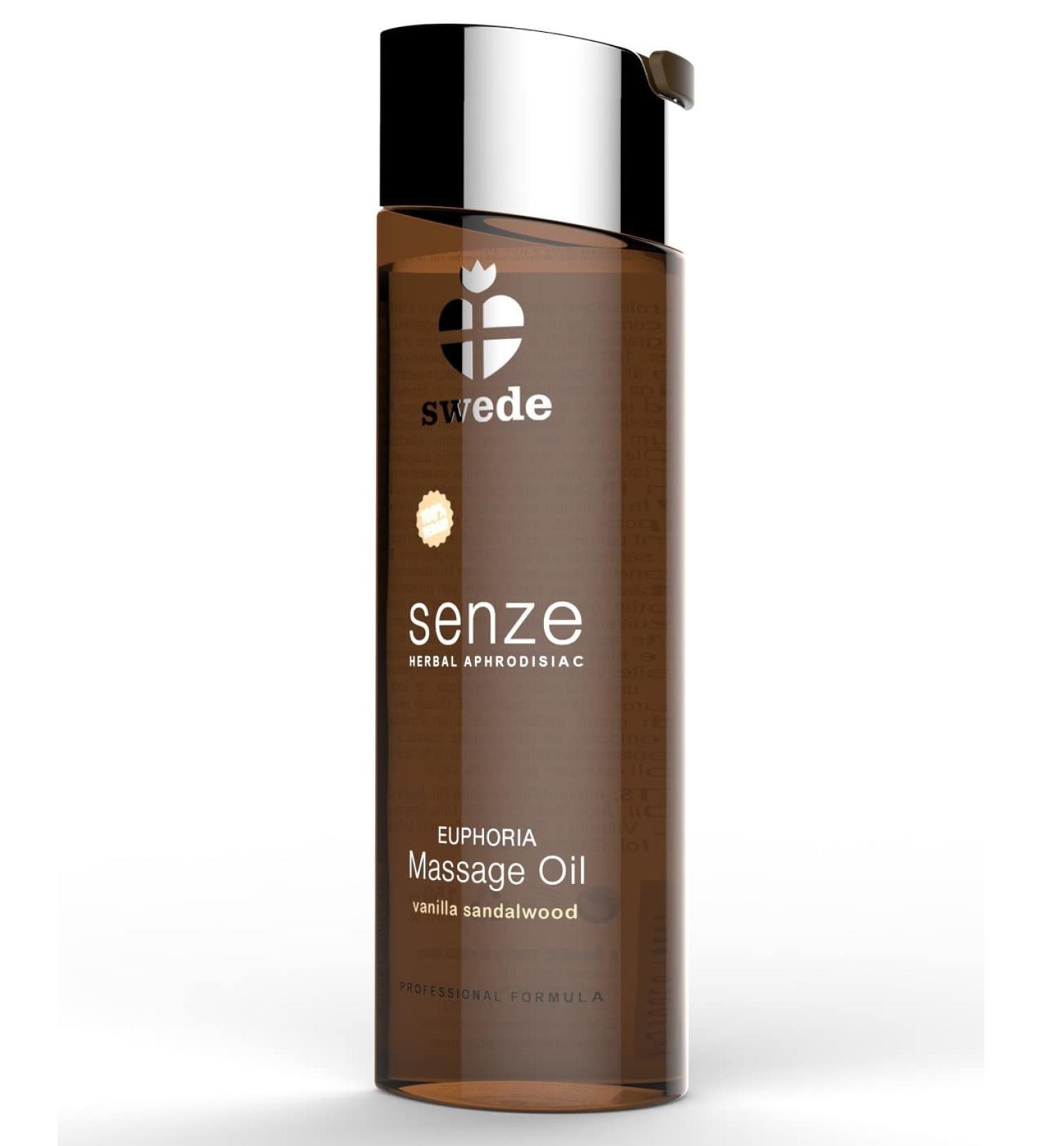 SWEDE Senze Massage Oil Vanilla Sandalwood 80 g