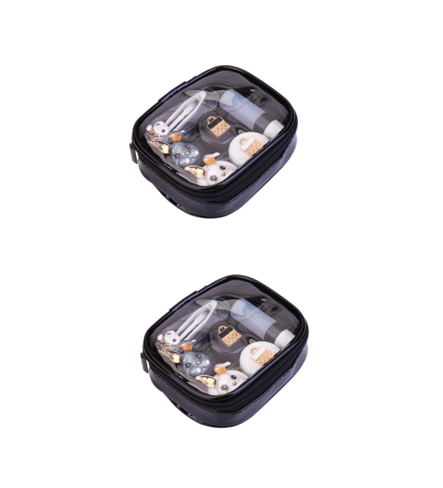 Shop Healeved Lentil Container Case Kit - Portable & Colorful Eye Contact Lens Holders | Rabbit Design Pink Tweezing Suite - Buy Online on GoSupps.com