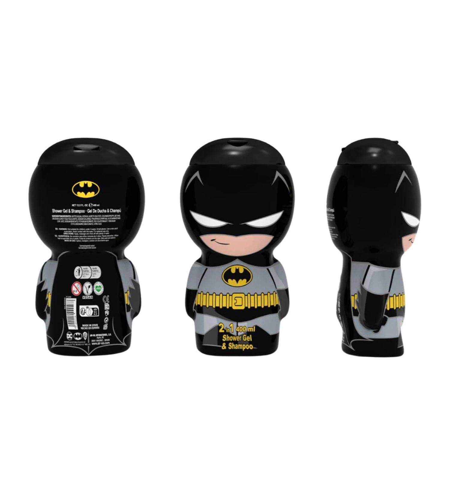 Naturaverde Batman 2D Shower Gel & Shampooing 400 ml