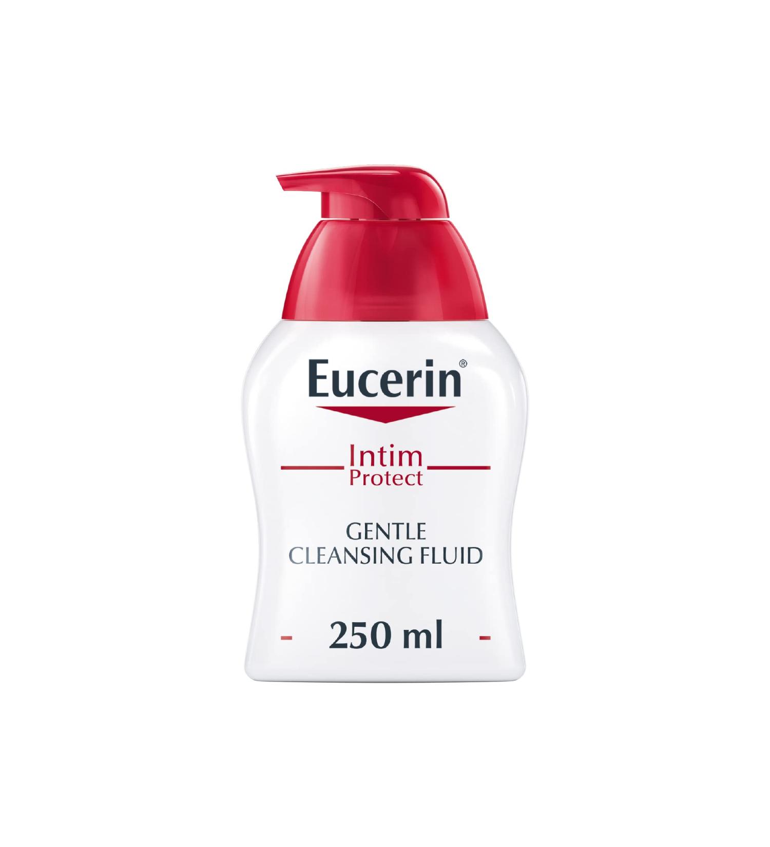 Eucerin Intim-Protect Gentle Cleansing Fluid 250ml - Gentle Intimate Hygiene - Buy Online on GoSupps.com