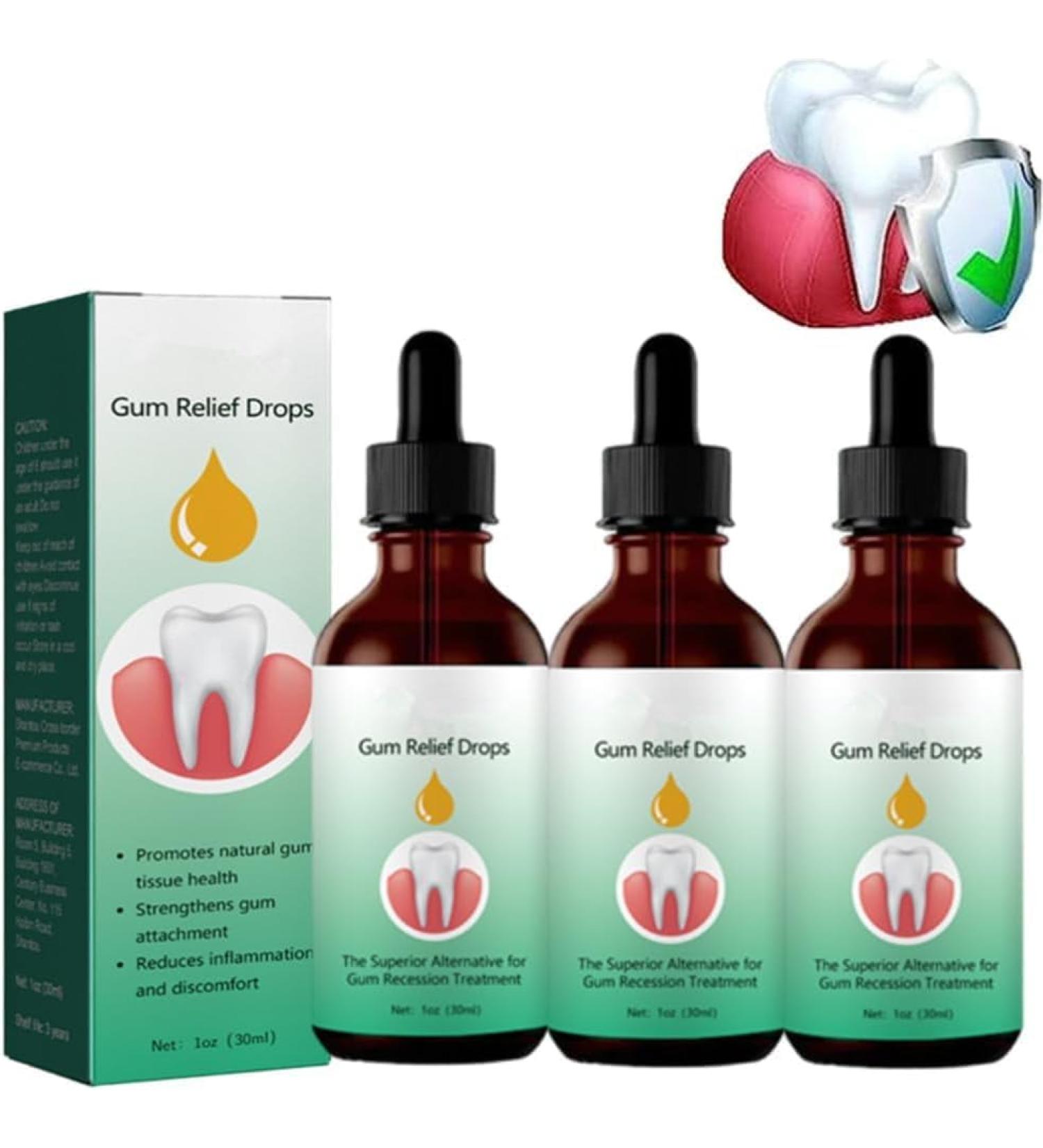 Dentiz Gums - Gum Therapy Gel & Dentist Drops for Long-Term Gum Repair | 3 Piece Set - Buy Online on GoSupps.com