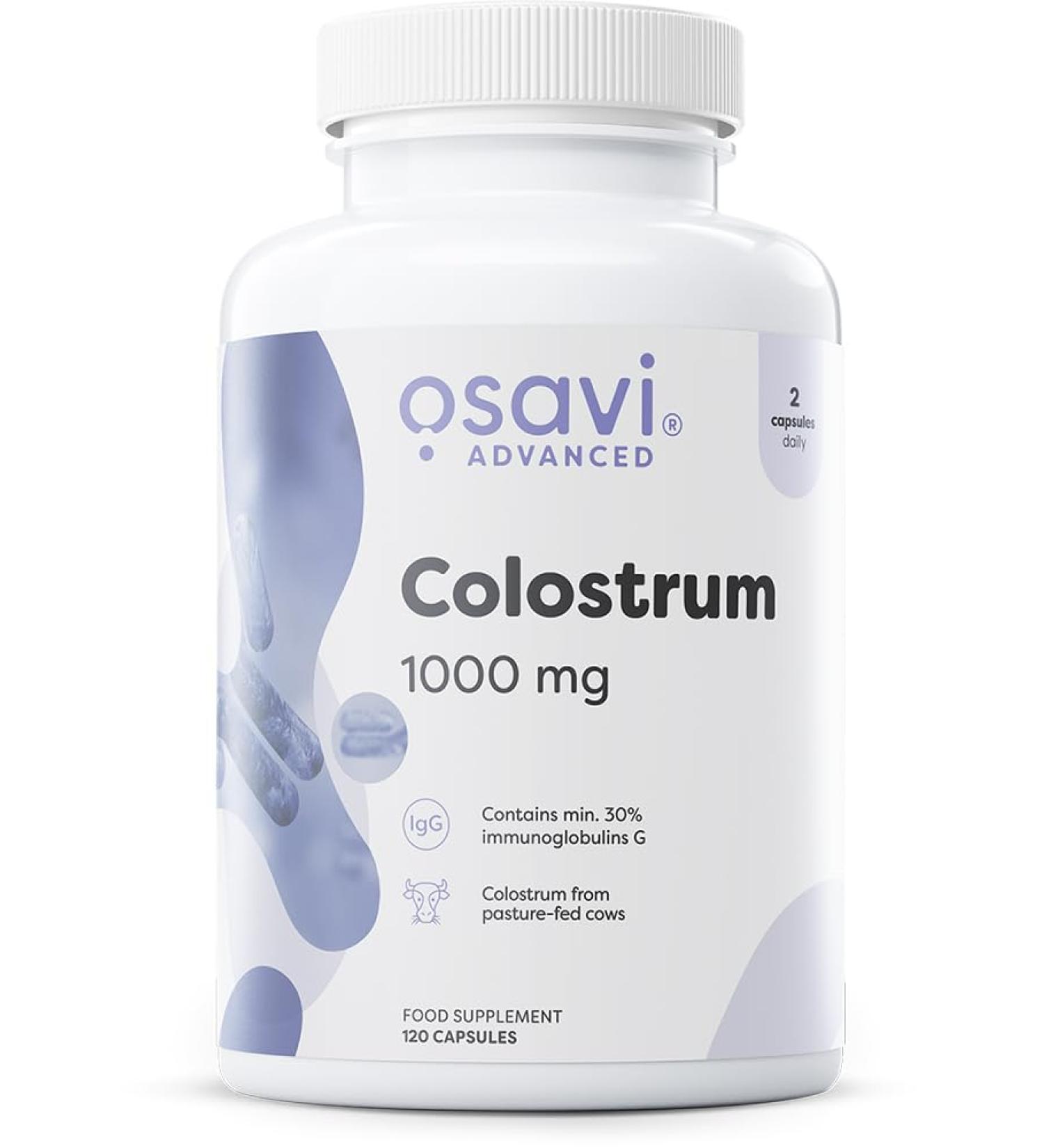 Osavi Colostrum 1000mg 120 caps - Buy Online on GoSupps.com