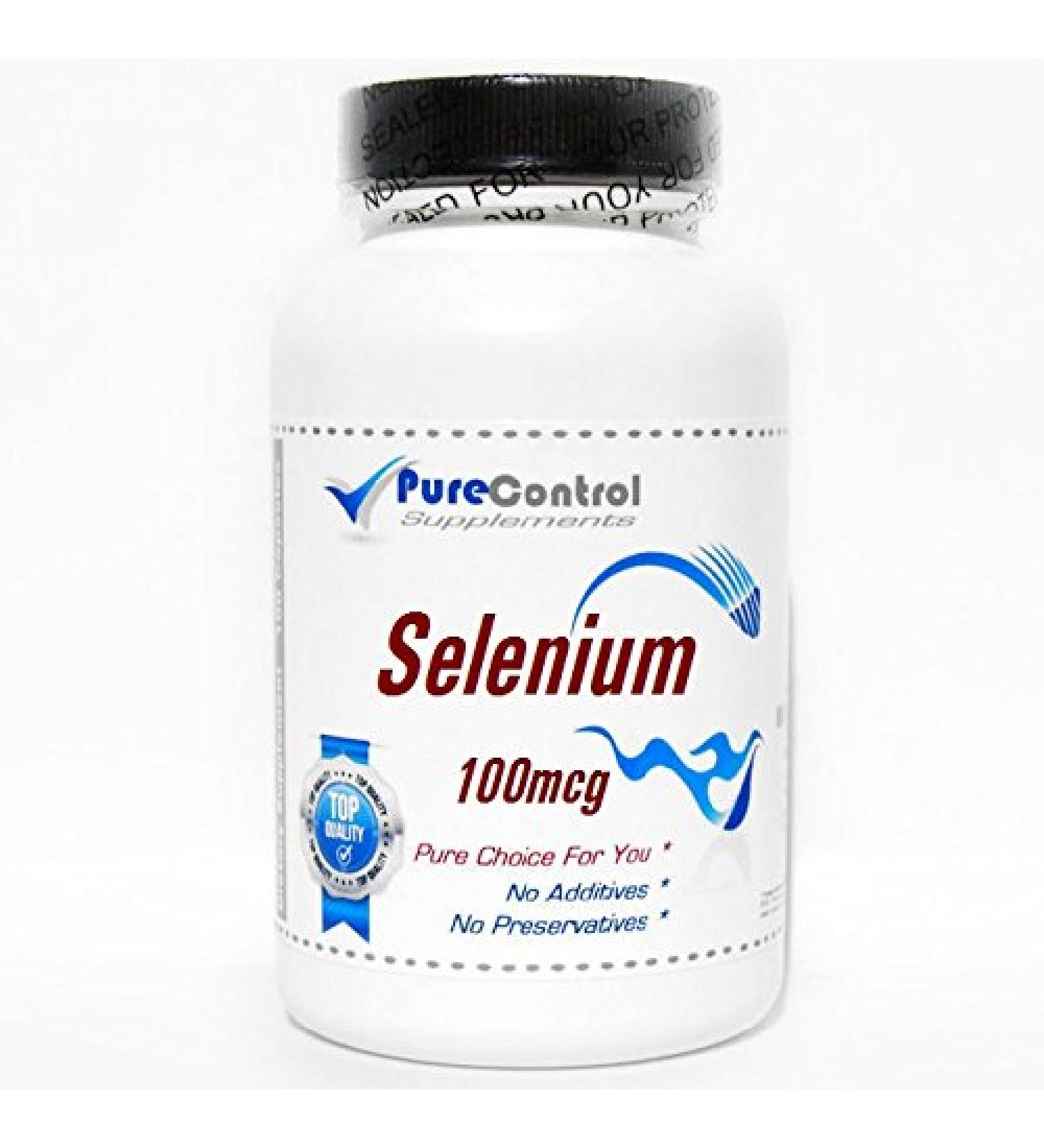 Selenium 100mcg // 100 Capsules // Pure // by PureControl Supplements