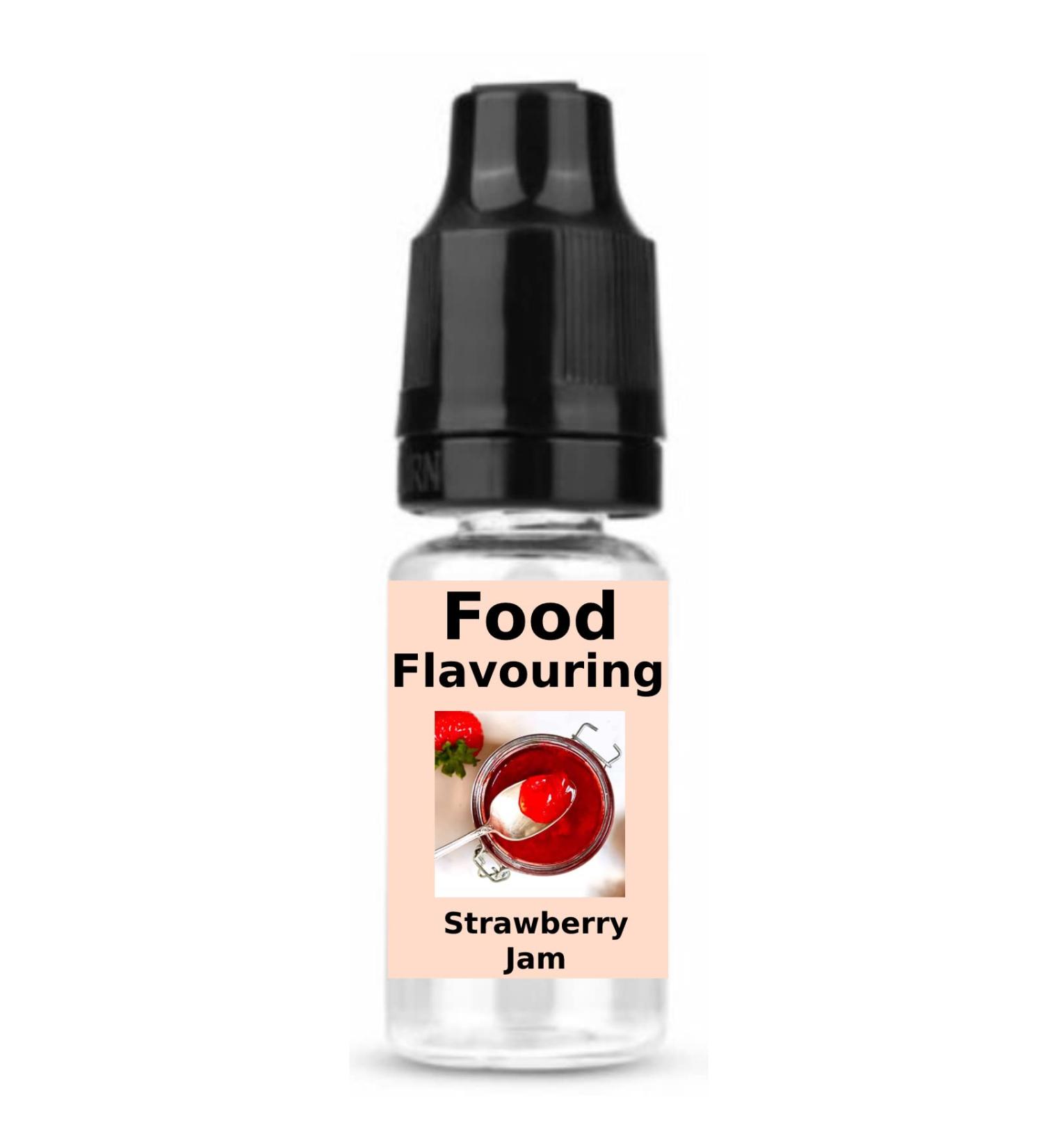 oceanevo Food Flavoring 30ml Highly Concentrated Food Flavour Natural Liquid Essence for Baking Cooking Sweets Cakes Shakes (Strawberry Jam) - Buy Online on GoSupps.com
