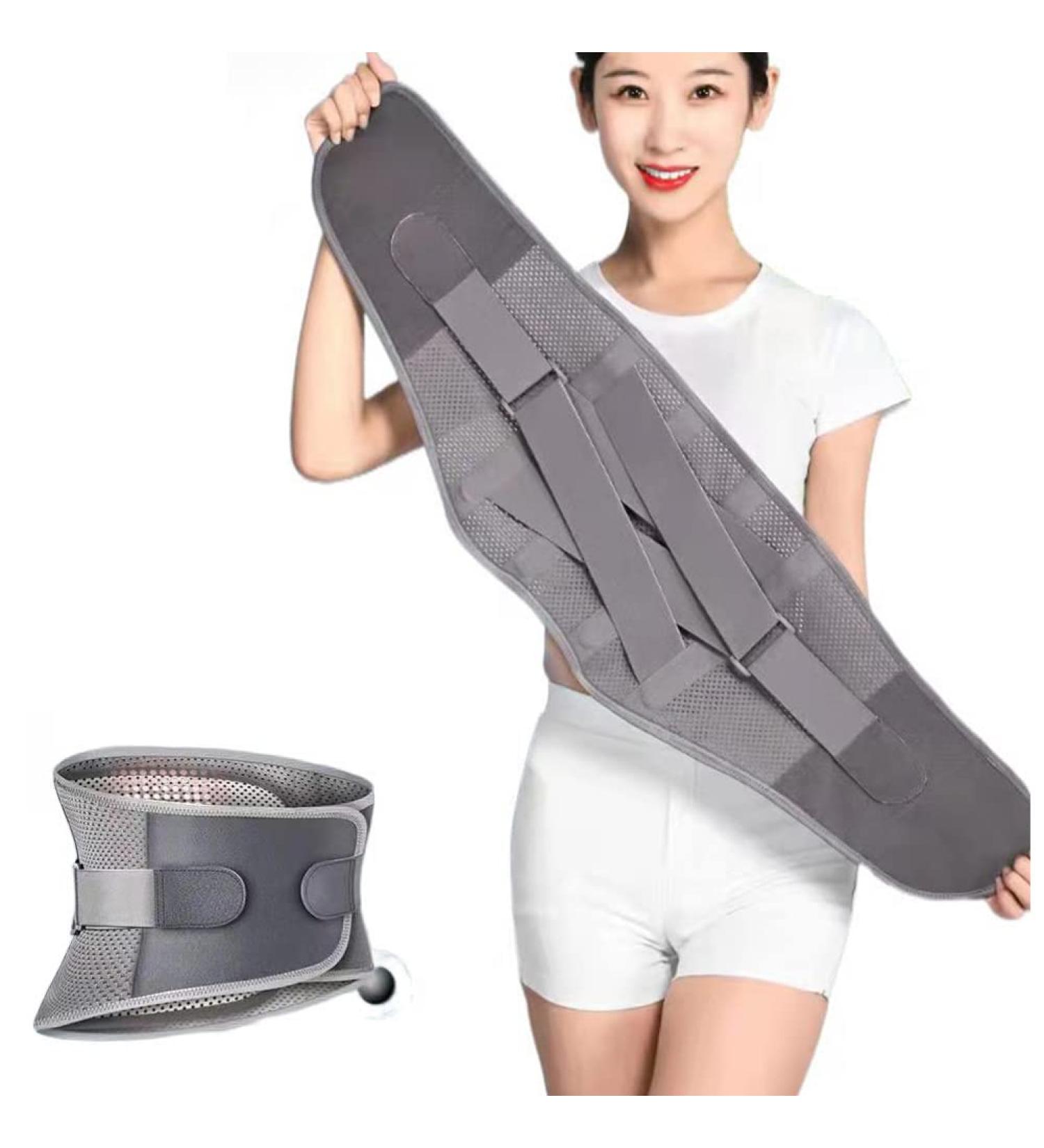 Compression-Adjustable Iliosacral Hip Waist Belt - Pain Relief Support for Sciatica Lumbar Spine & Lower Back - Buy Online on GoSupps.com
