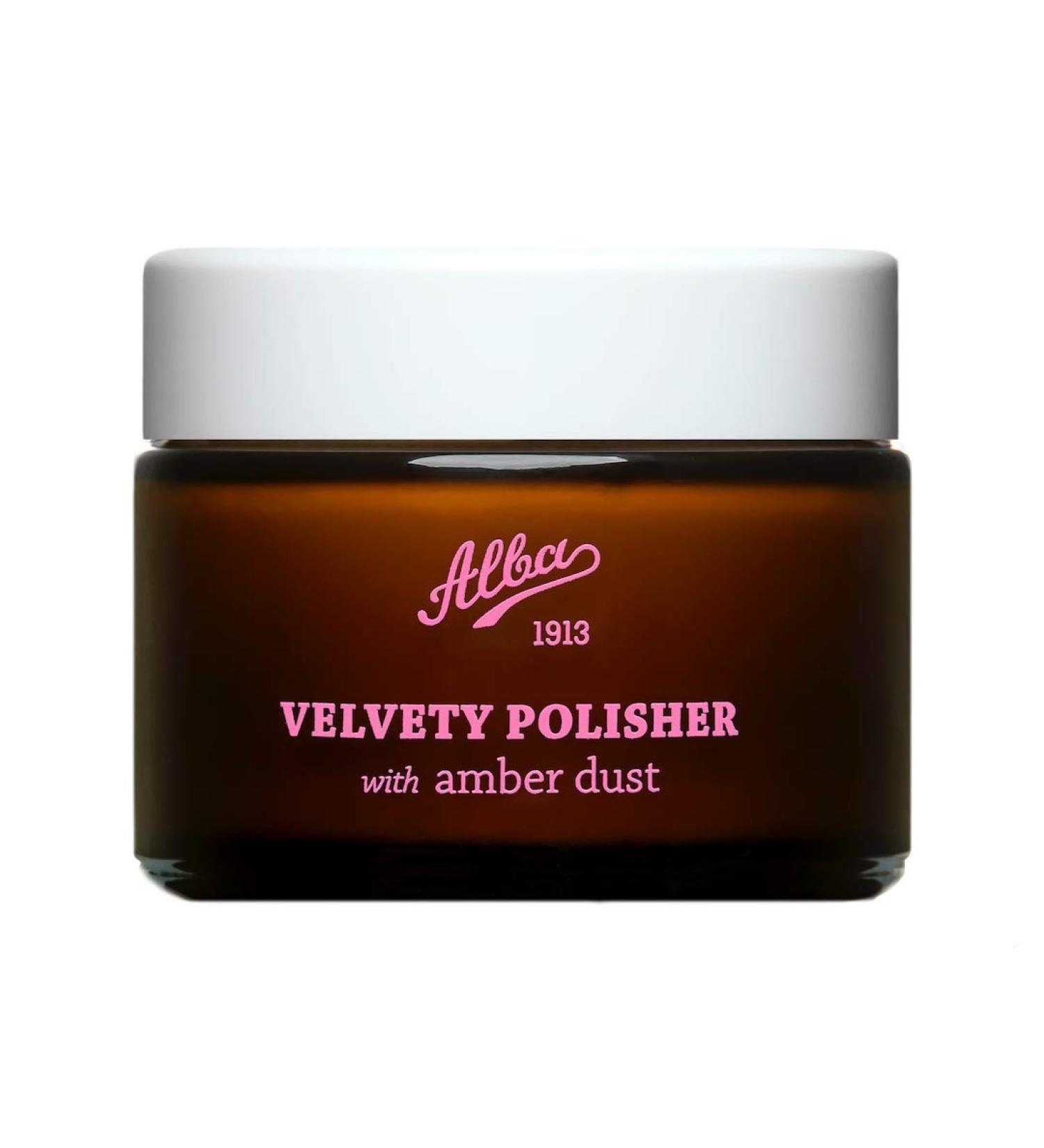Velvety Polisher with Amber Dust a Unique Creamy Facial Scrub Velvety Soft & Healthy Looking Skin 1.58 oz. net wt.