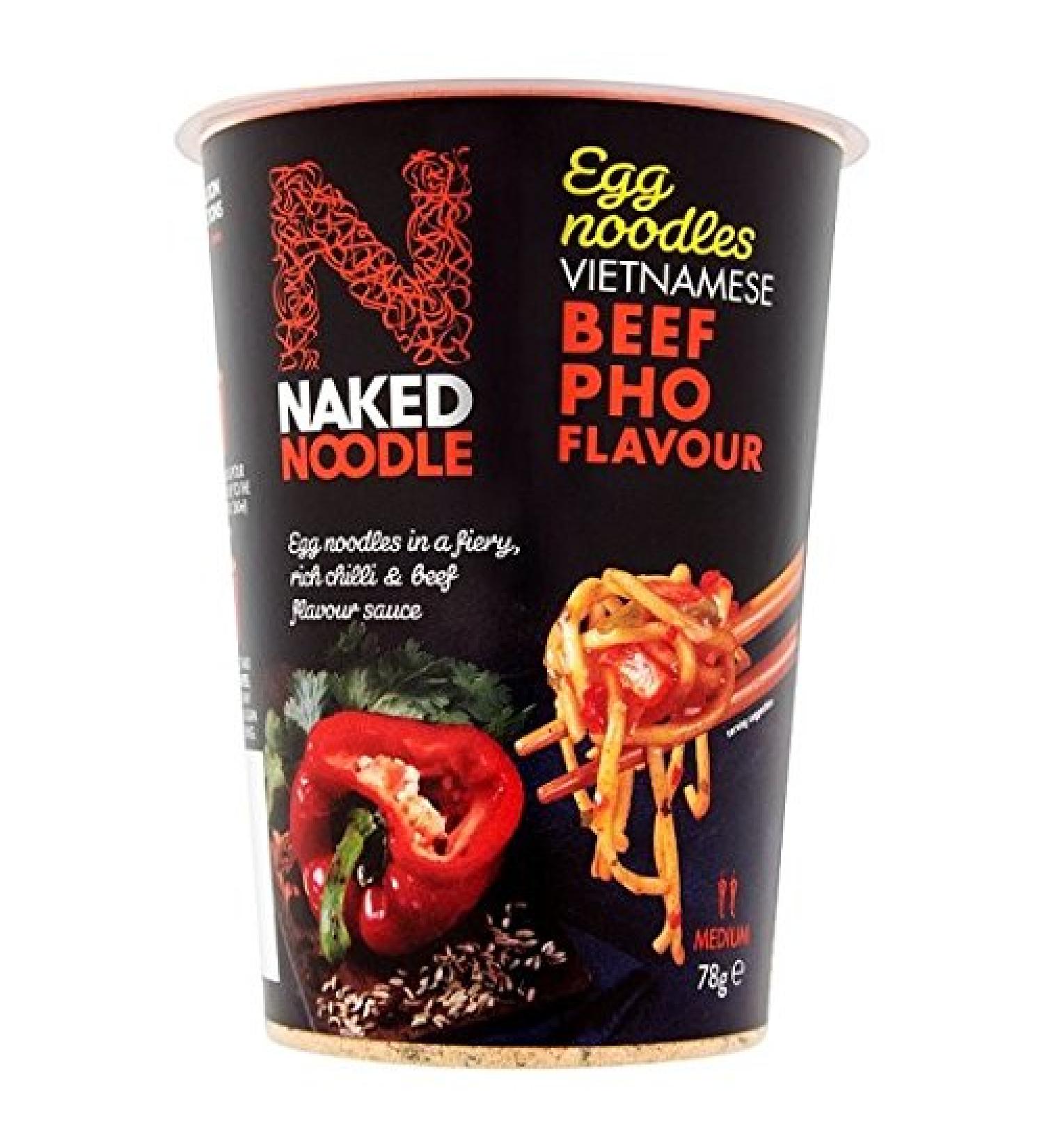 Naked Naked Vietnamese Beef Pho Flavor Fries 2 x 78g