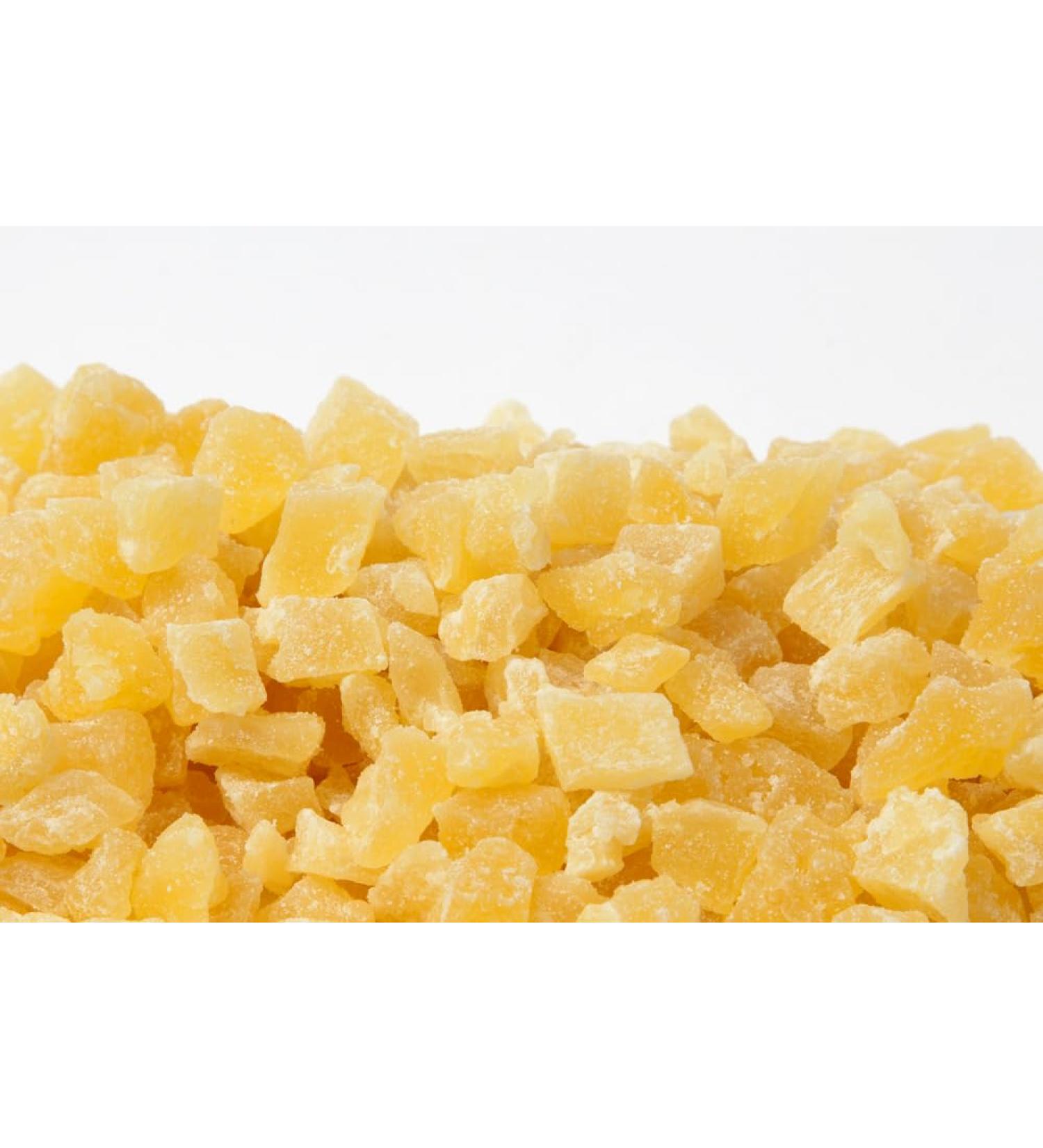 Pineapple Tidbits | Dried Pineapple Pieces | Natural Raw | Ready to Eat | Baking | Smoothie | Salads (1) 1.0 Kilograms