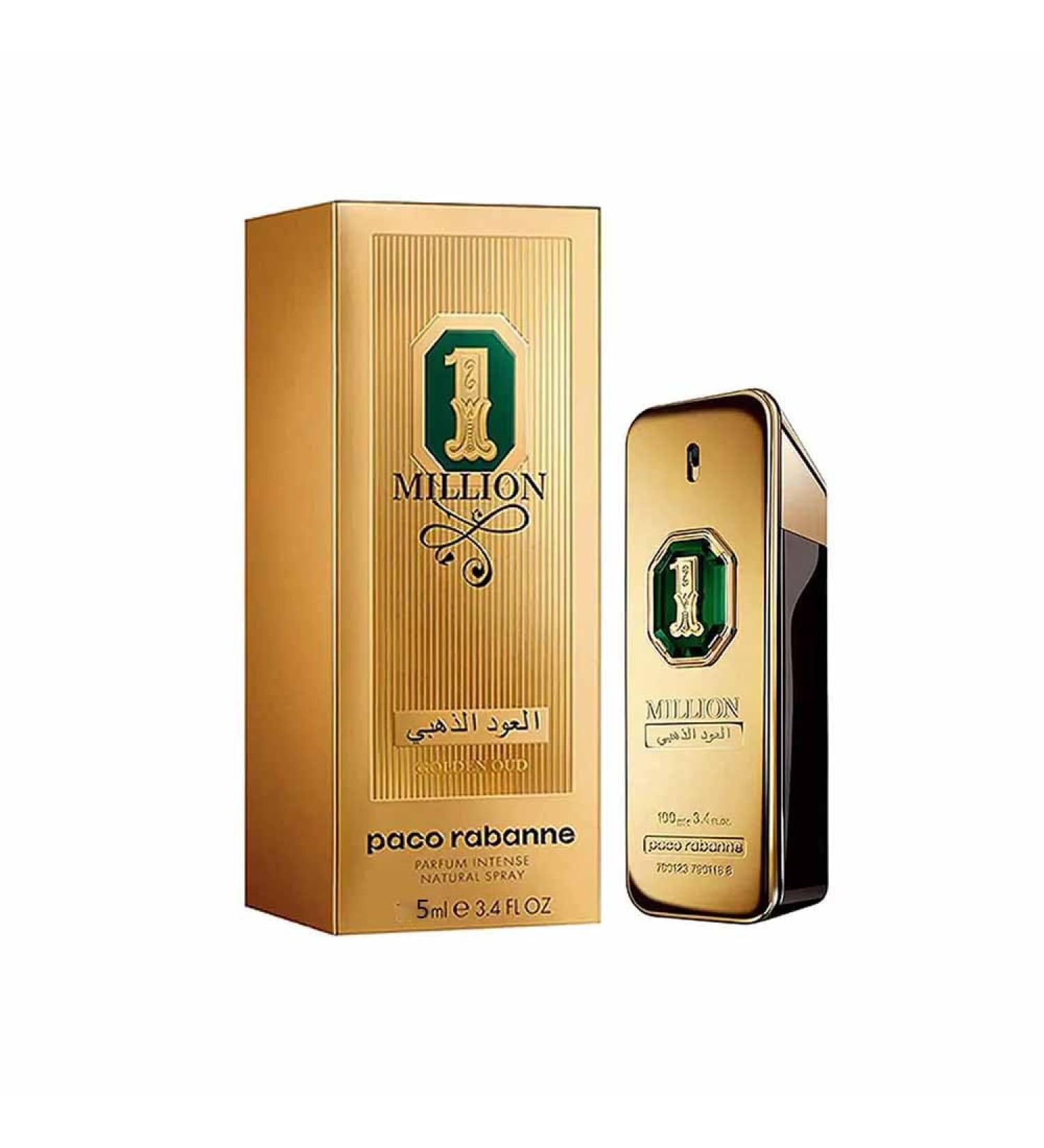 Paco Rabanne 1 Million Golden Oud Parfum Intense For Men 5ml Miniature