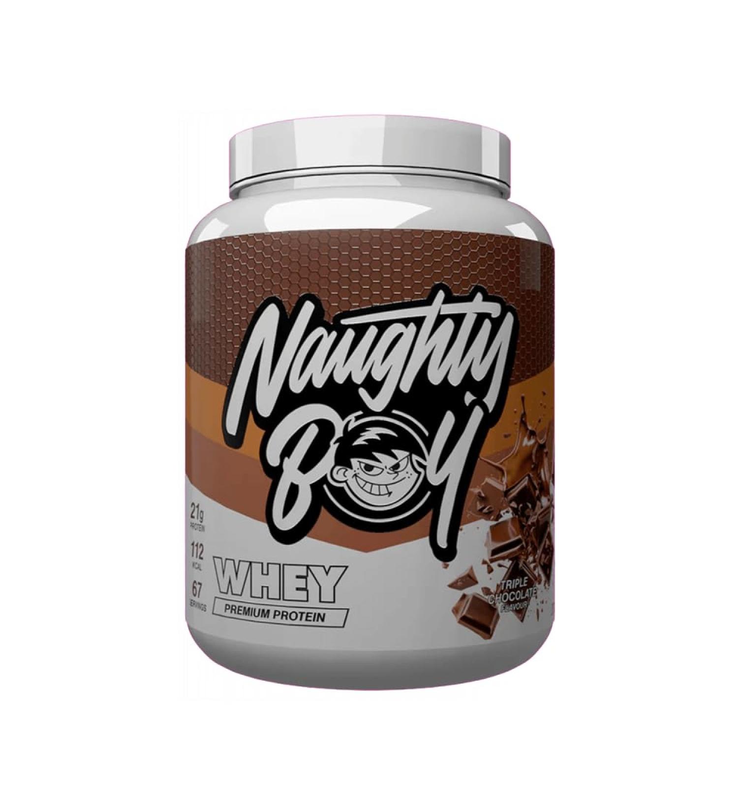 Naughty Boy Whey Advanced Protein (2010g) Triple chocolat - Prot ines - M lange de prot ines de lactos rum