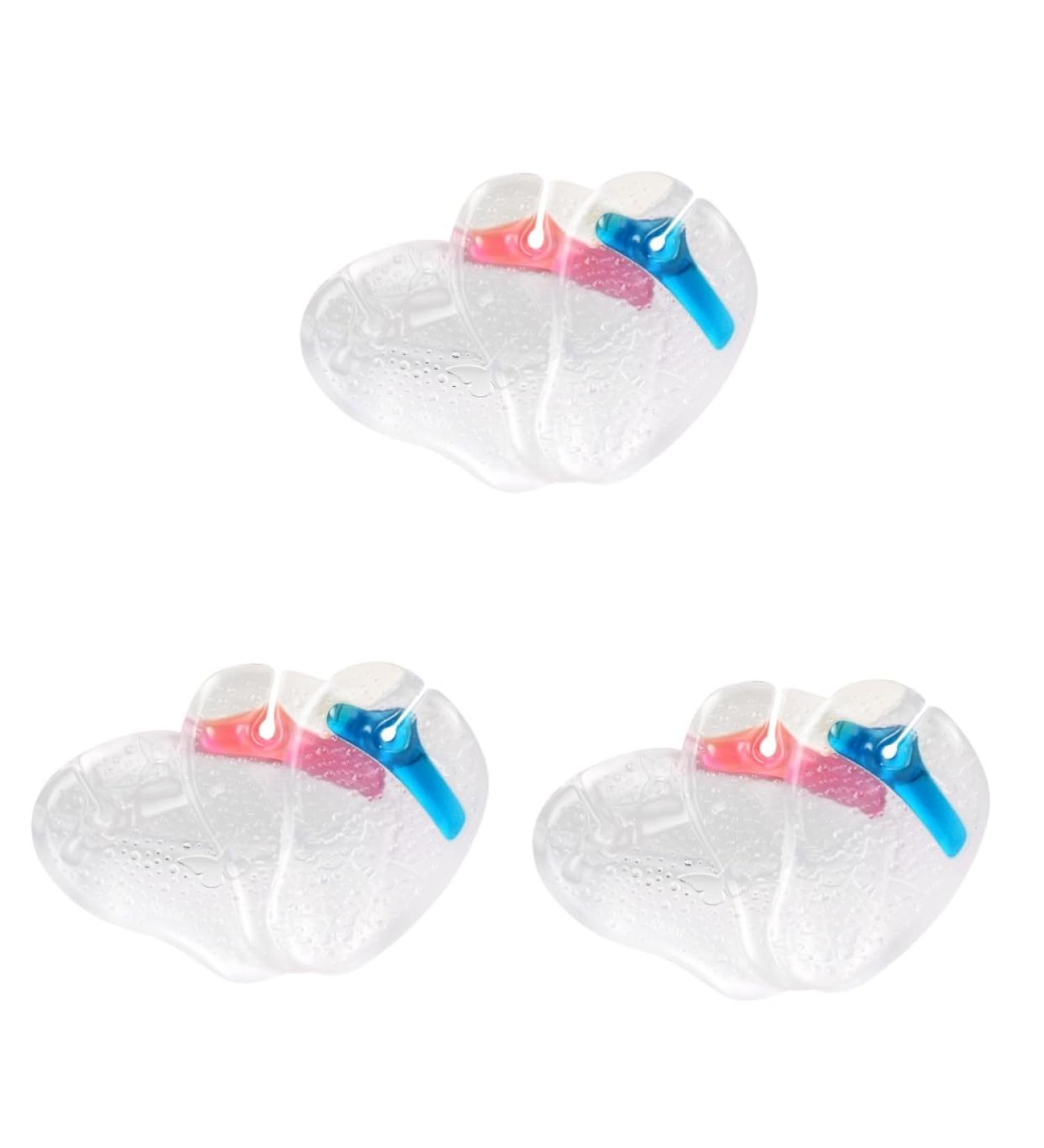 FOMIYES Silicone Ear Display & Toe Protectors 9 Pairs High Heel Cushions & Foot Insoles for Ultimate Comfort - Buy Online on GoSupps.com
