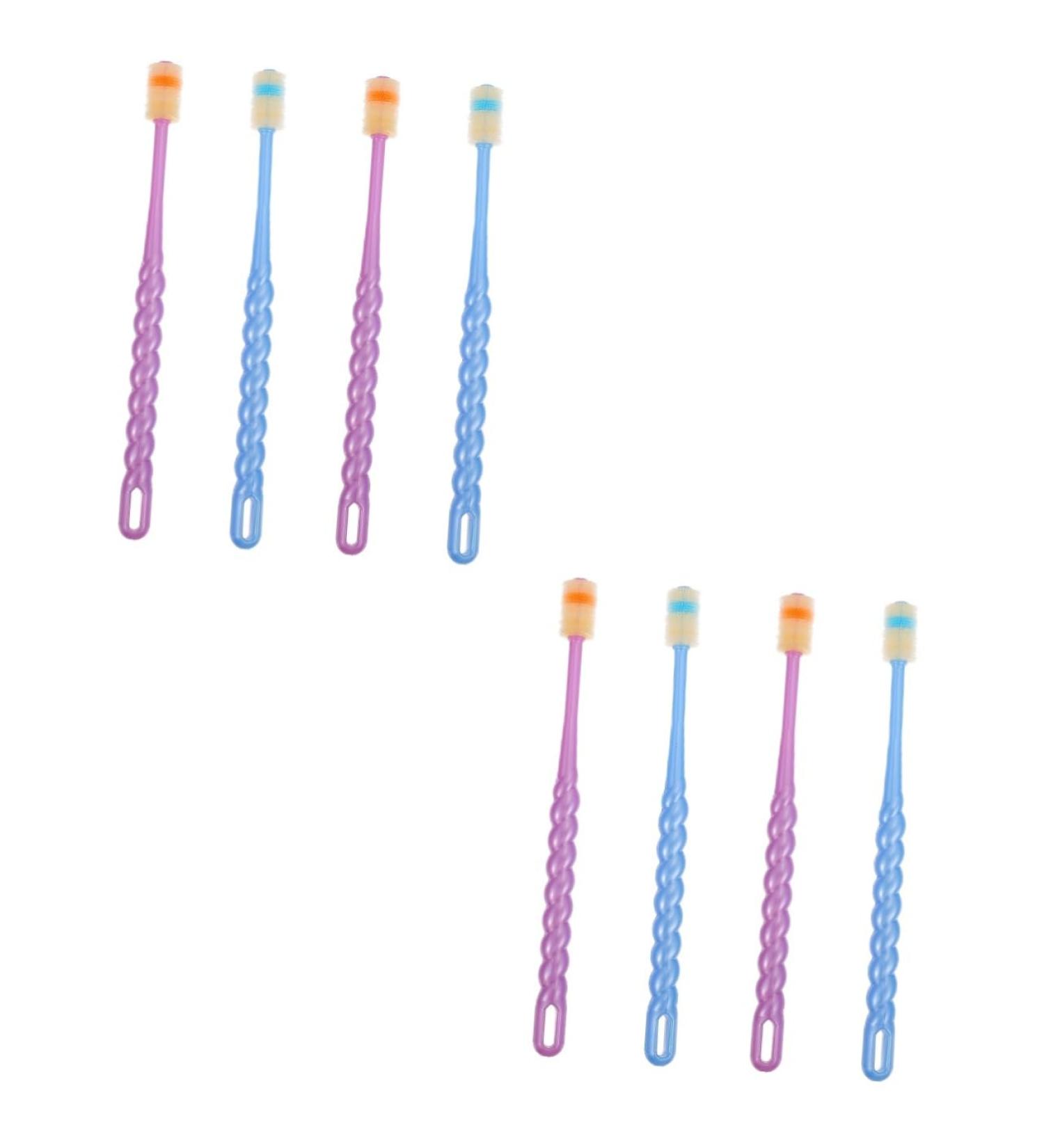 Minkissy 8 Pack Children s Toothbrushes - 360 Soft Fur Cleaning Brush for Toddlers - Brightening Toothbrushes for Kids - Buy Online on GoSupps.com