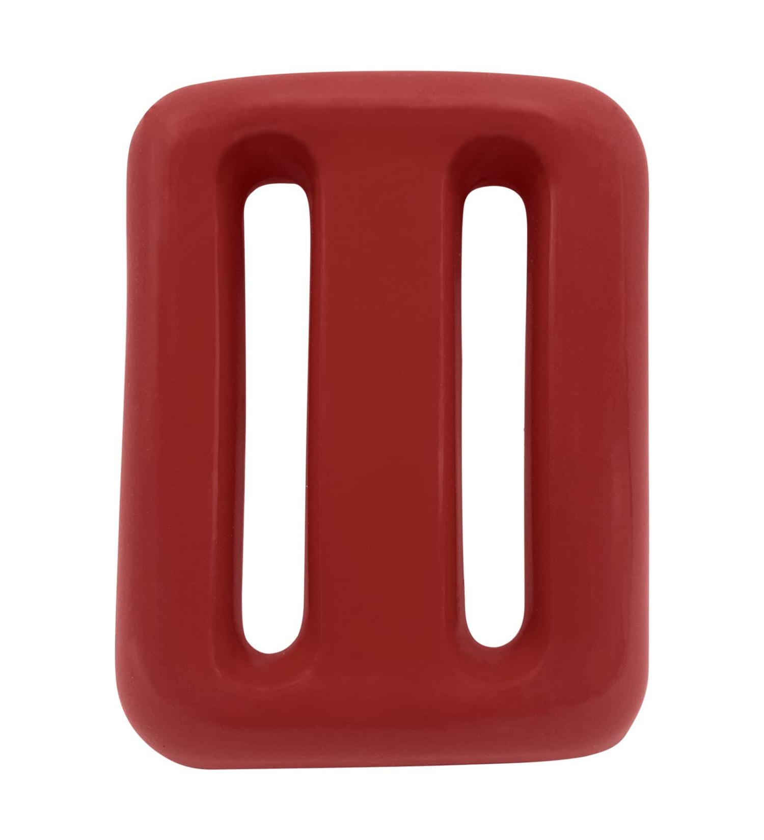 Poolzilla 1.1 LB(0.5 Kg) Red Scuba Diving Weight with Slits - Lead Dive weight for Belt Placement - Buy Online on GoSupps.com