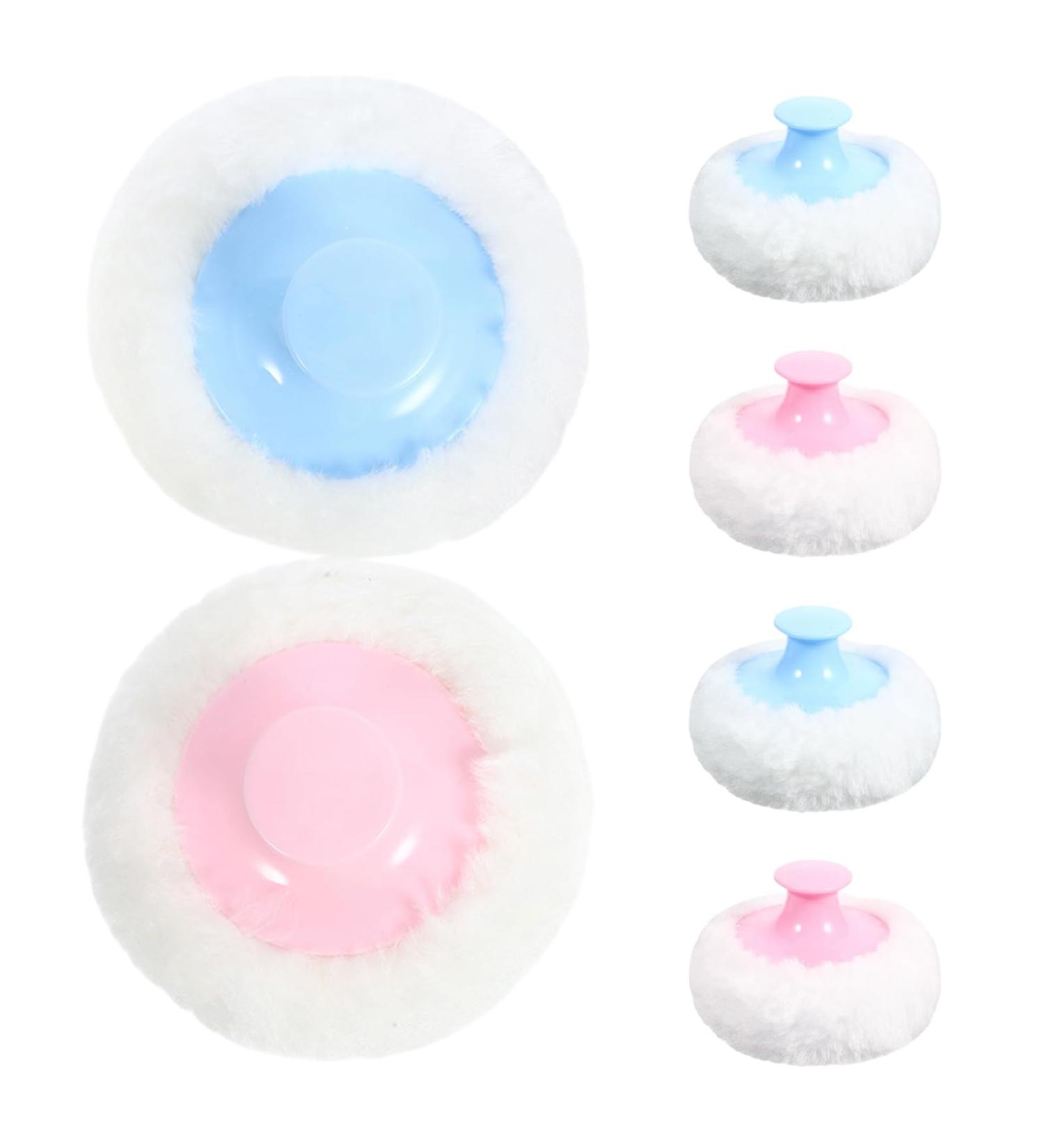 Kisangel Houppettes Douces pour B b 6 Pcs Applicateur Poudre Visage en Peluche Ensemble Portable pour Soin Peau Sensible et B b Maison et Voyage - Buy Online on GoSupps.com