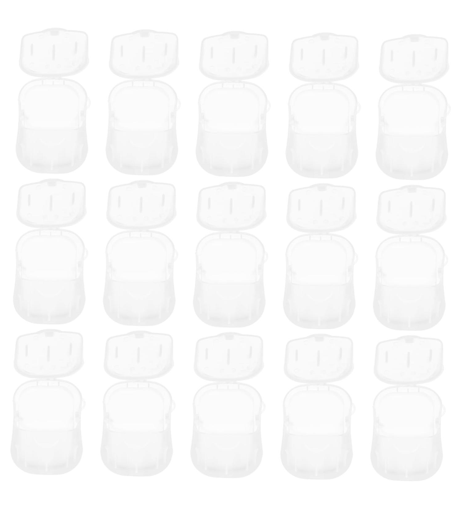HONMEET 20 Boxes Portable Travel Soap Soapdish Hand Washing Soap Slices Travel Supplies Hand Wash Soap Slices Small Soap Slice Travel Soap Slices Soap Flakes White - Buy Online on GoSupps.com