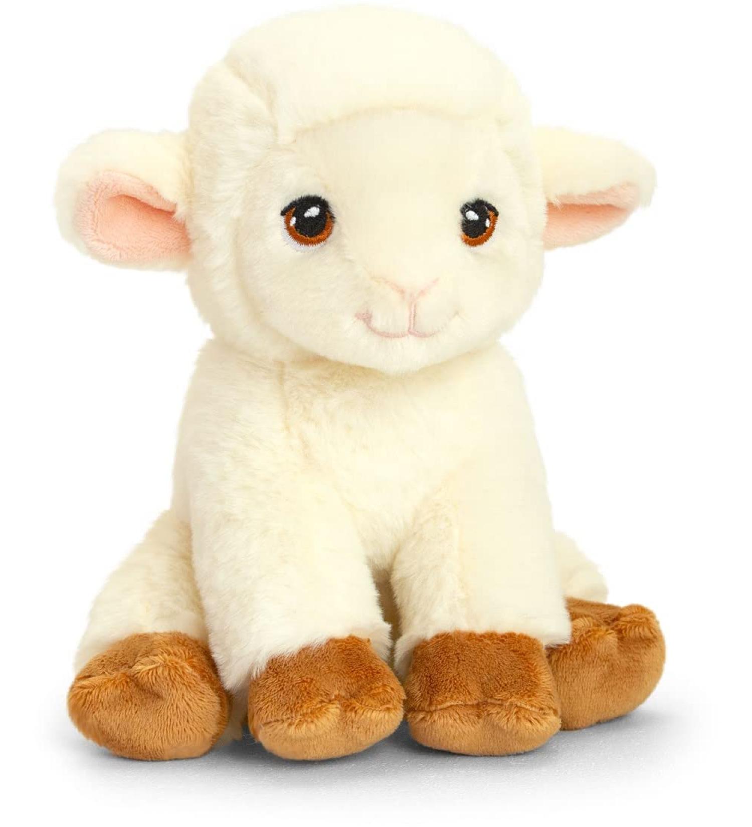Deluxe Eco-Friendly Plush Sheep Toy | Soft & Cuddly | 100% Recycled Material - Buy Online on GoSupps.com