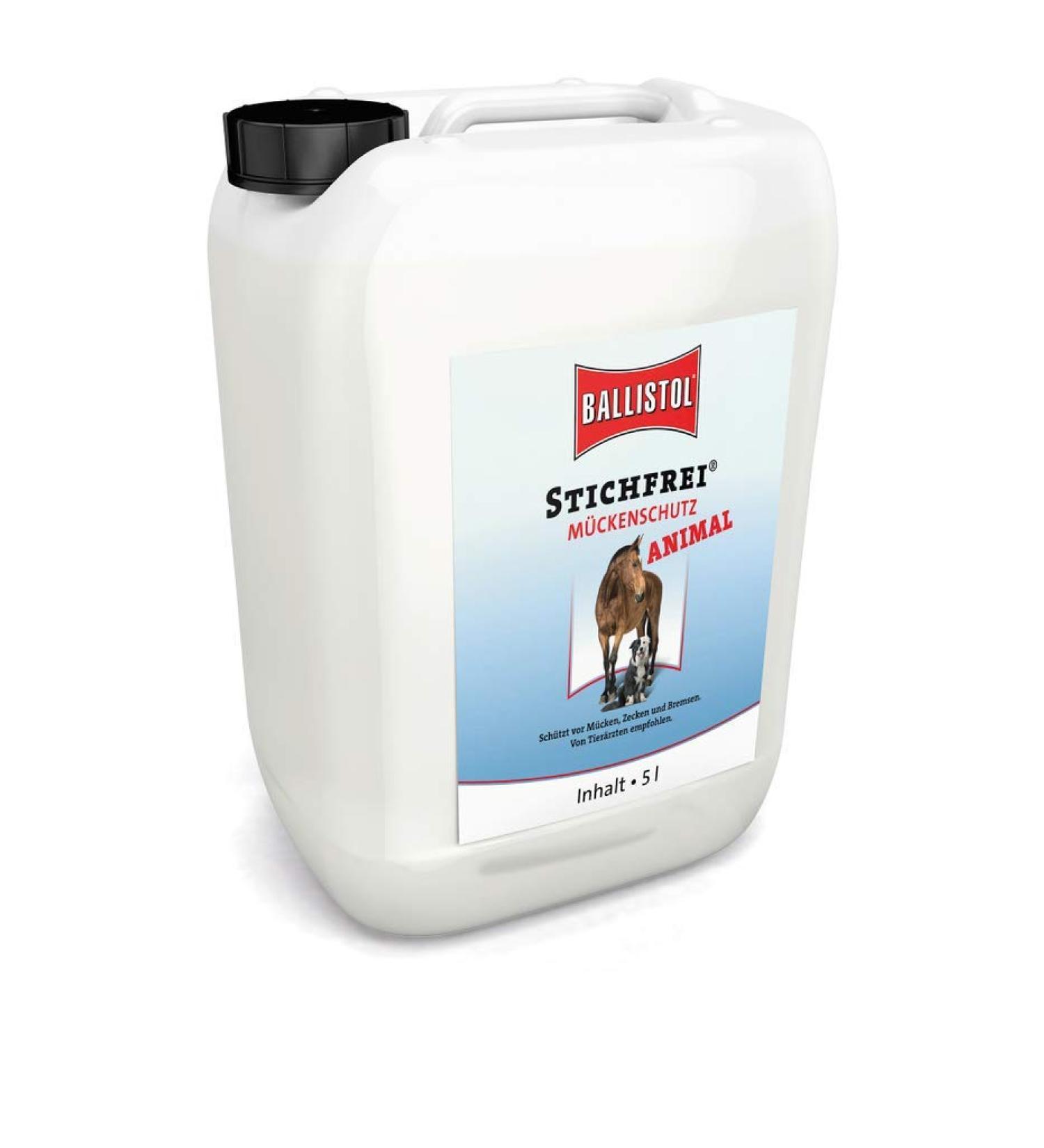 BALLISTOL 26832 Stichfrei Animal 5L canister animal protection insect spray 8h protection against mosquitoes horseflies flies ticks