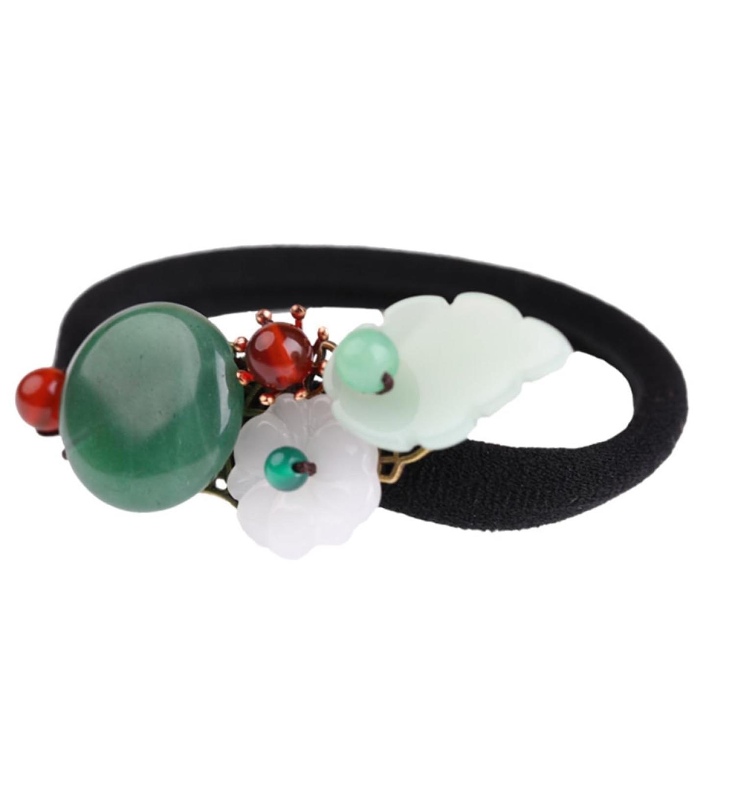 minkissy Hair Scrunchie Rhinestone Headbands for Women Cloth Ponytail Holder Hair Bands for Womens Hair Lady Hair Rope Ponytail Ties Tiara Vintage Hair Tie Hair Ring Miss Chic Etc. - Buy Online on GoSupps.com