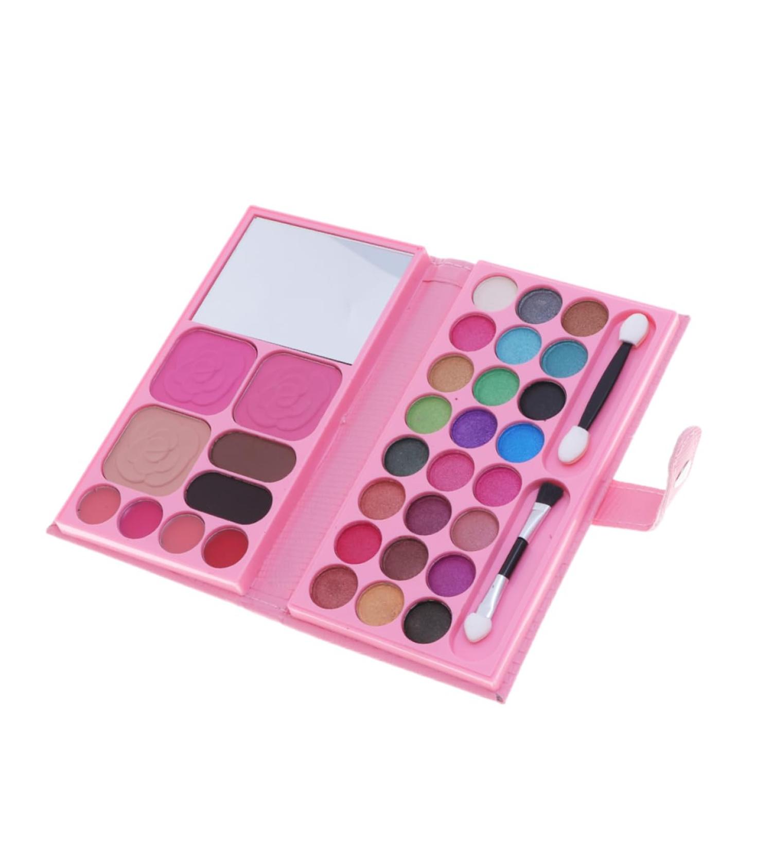 33-Piece Matte Eyeshadow Palette | Highly Pigmented Eye Makeup for Women | Nude Color Cosmetic Set - Buy Online on GoSupps.com