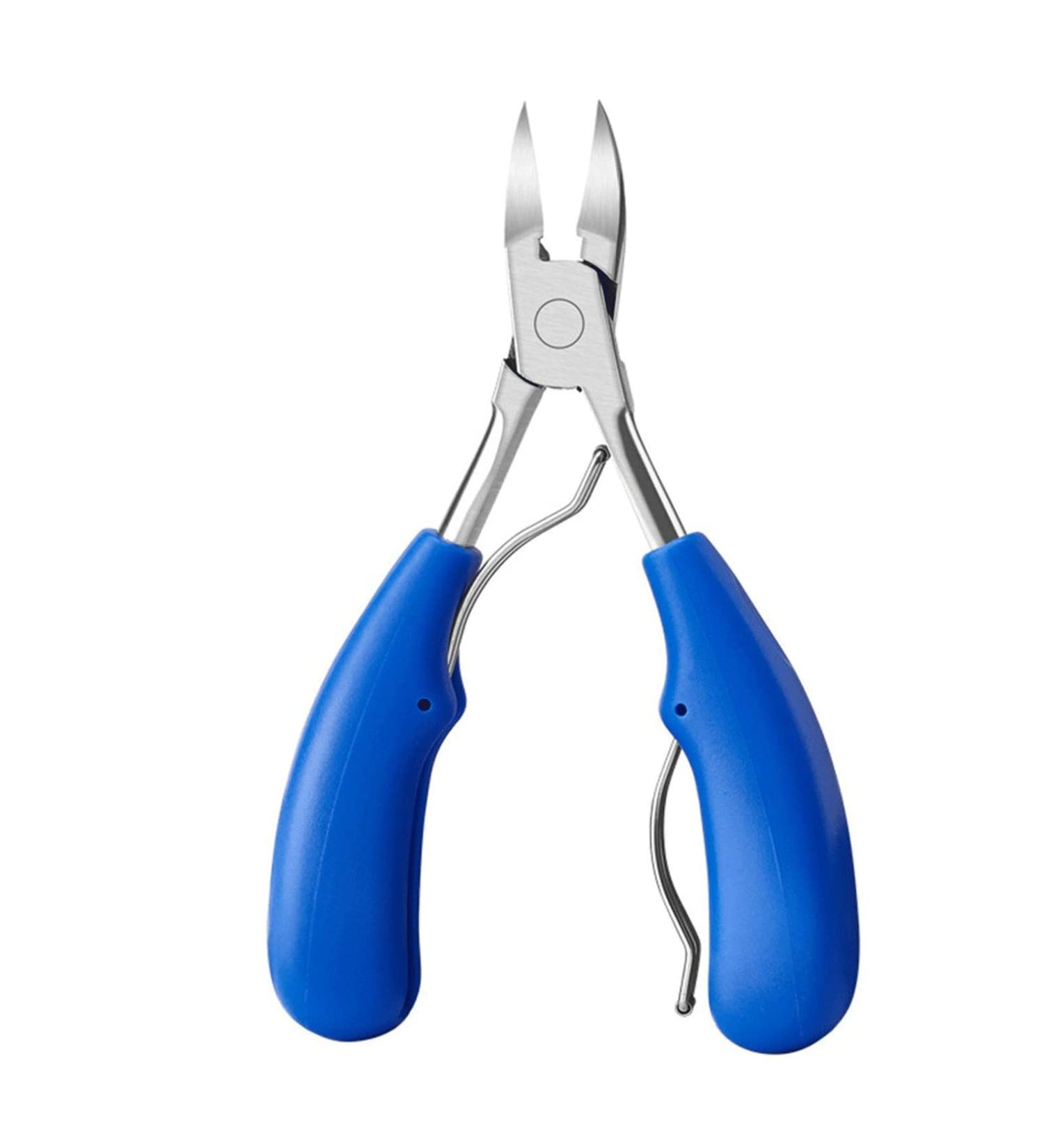 CHJHJKG Nail Clippers (Beauty) Toe Nail Clippers Remove Dead Skin Nail Correction Nippers Ingrown Toenail Cuticle Scissor Edge Cutter Thick Pedicure Care Tool(Blue) - Buy Online on GoSupps.com