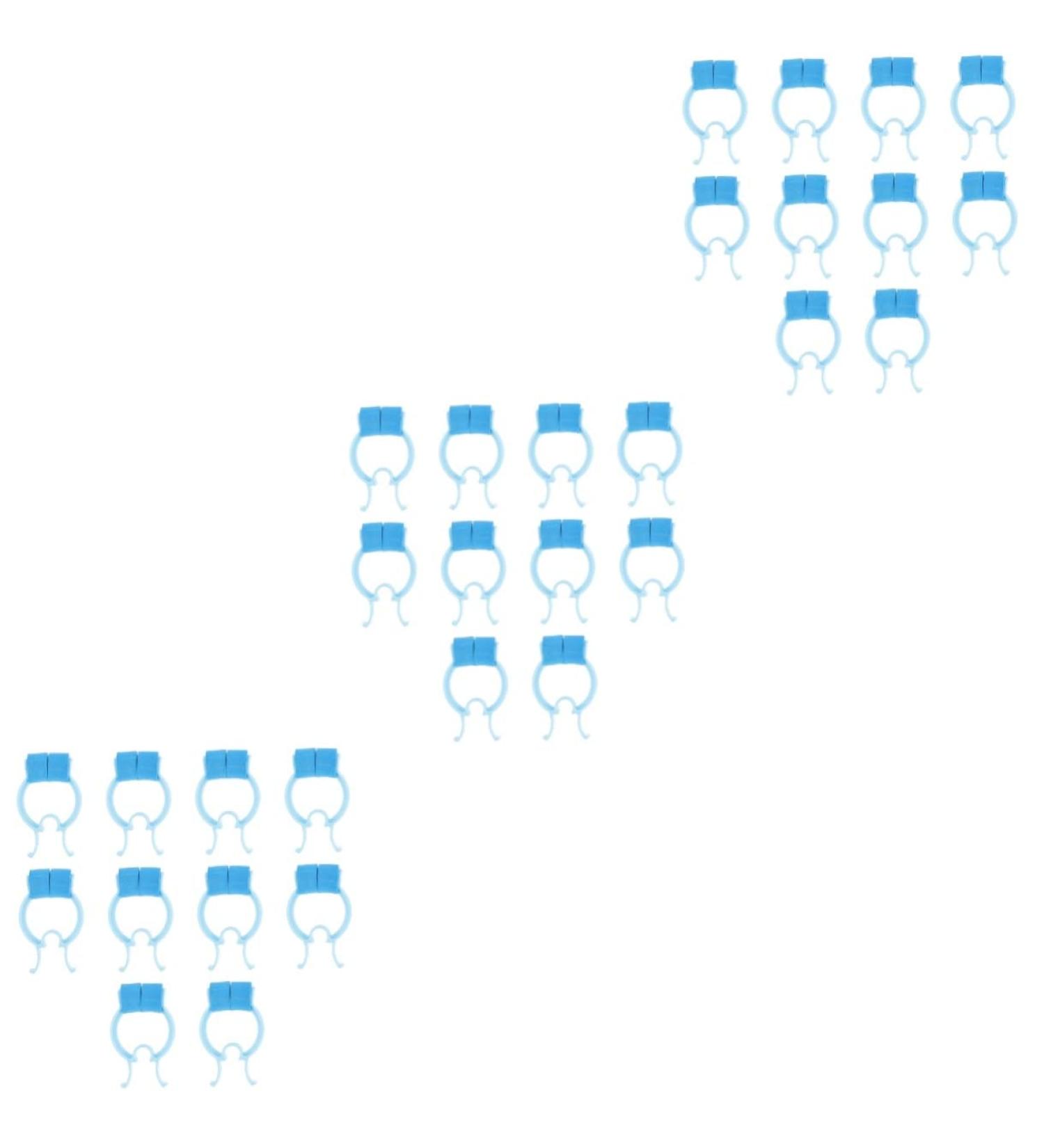 Hemoton 30 Pcs Nose Correction Clips - Plastic Foam Nose Clips for Lady Parts, Stop Nosebleeds, Epistaxis, Eva Lift, Sky-blue - Convenient Nose Pincher and Plug - Buy Online on GoSupps.com