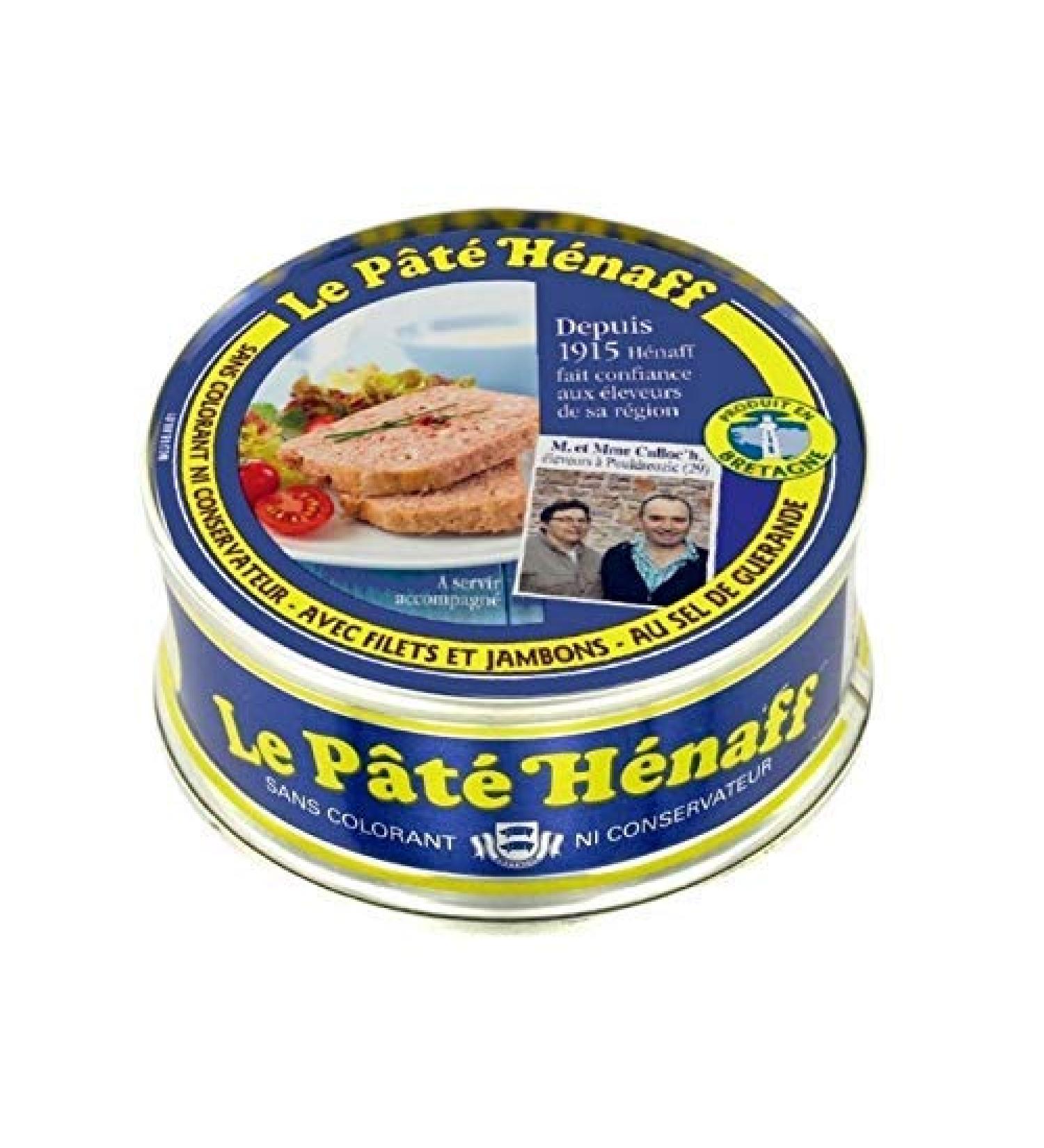 HENAFF Pate with Fillets and Hams 78 g - Set of 4