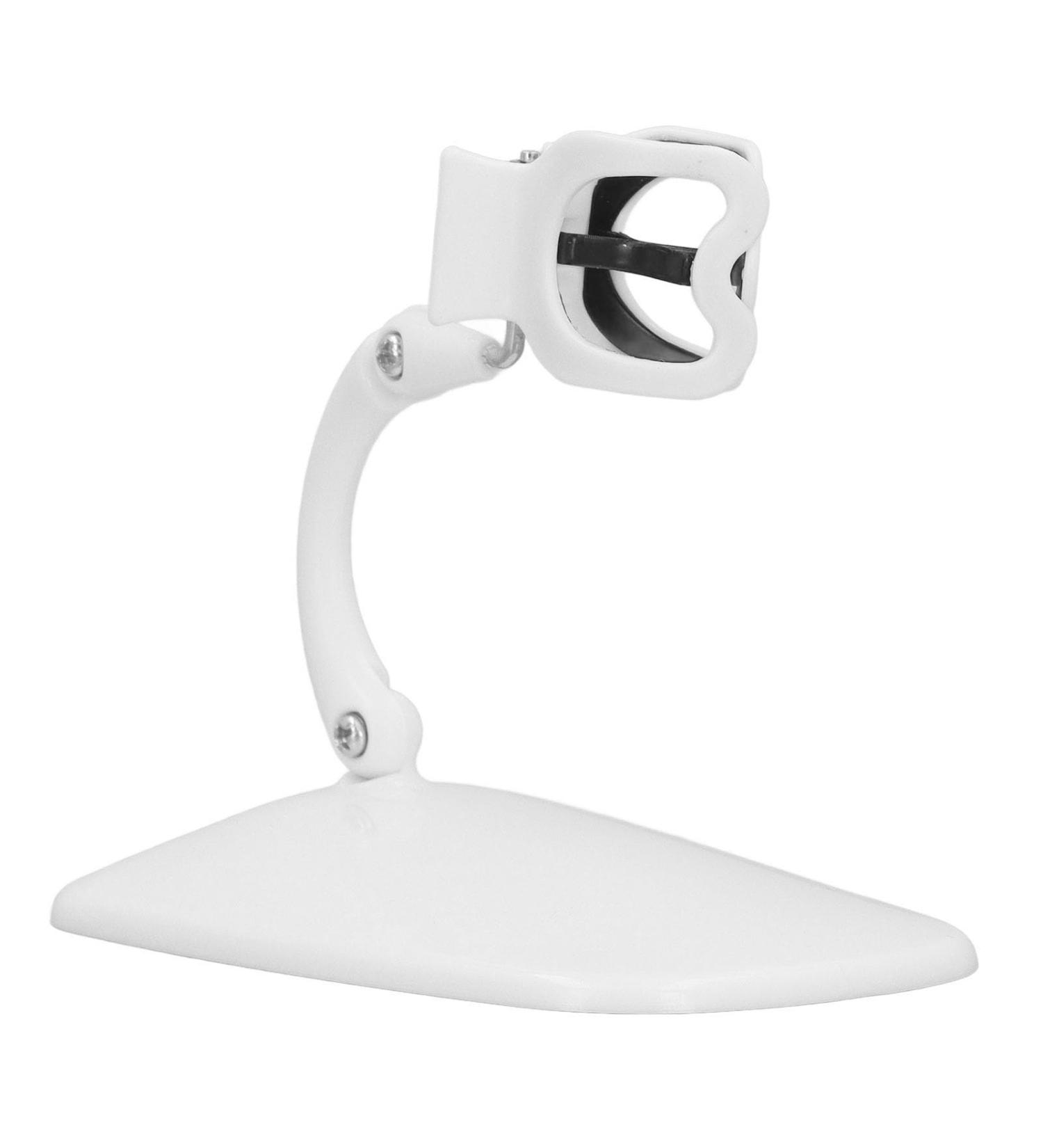 HUSHUI Adjustable Nail Polish Bottle Holder Clip Nail Art Tools for Fingernails Manicures Nail Polish Aid Stand Clip (White) - Buy Online on GoSupps.com