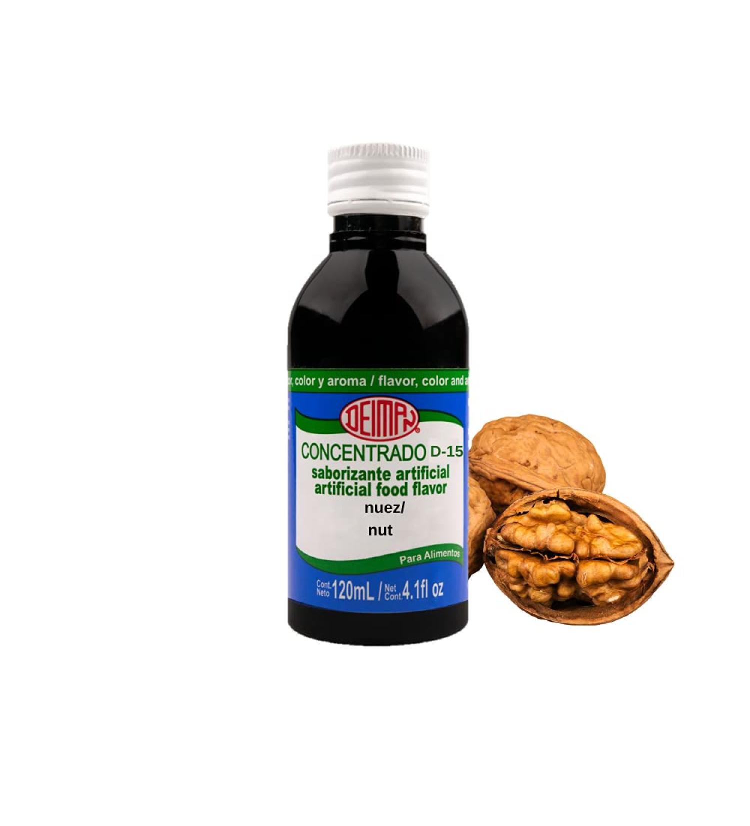 Deiman Nut Concentrate D-15 - Artificial Food Flavoring (4 fl oz) - Buy Online on GoSupps.com