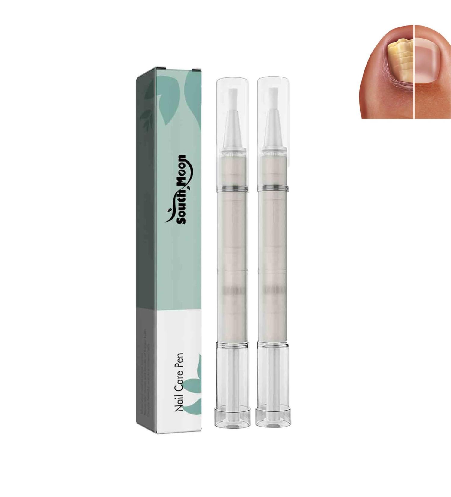 Nail Care Pen - Nail Repair Treatment with Tea Tree Oil Vitamin E & Aloe Vera (2PC) for Healthy Fingernails & Toenails - International Shipping Available - Buy Online on GoSupps.com