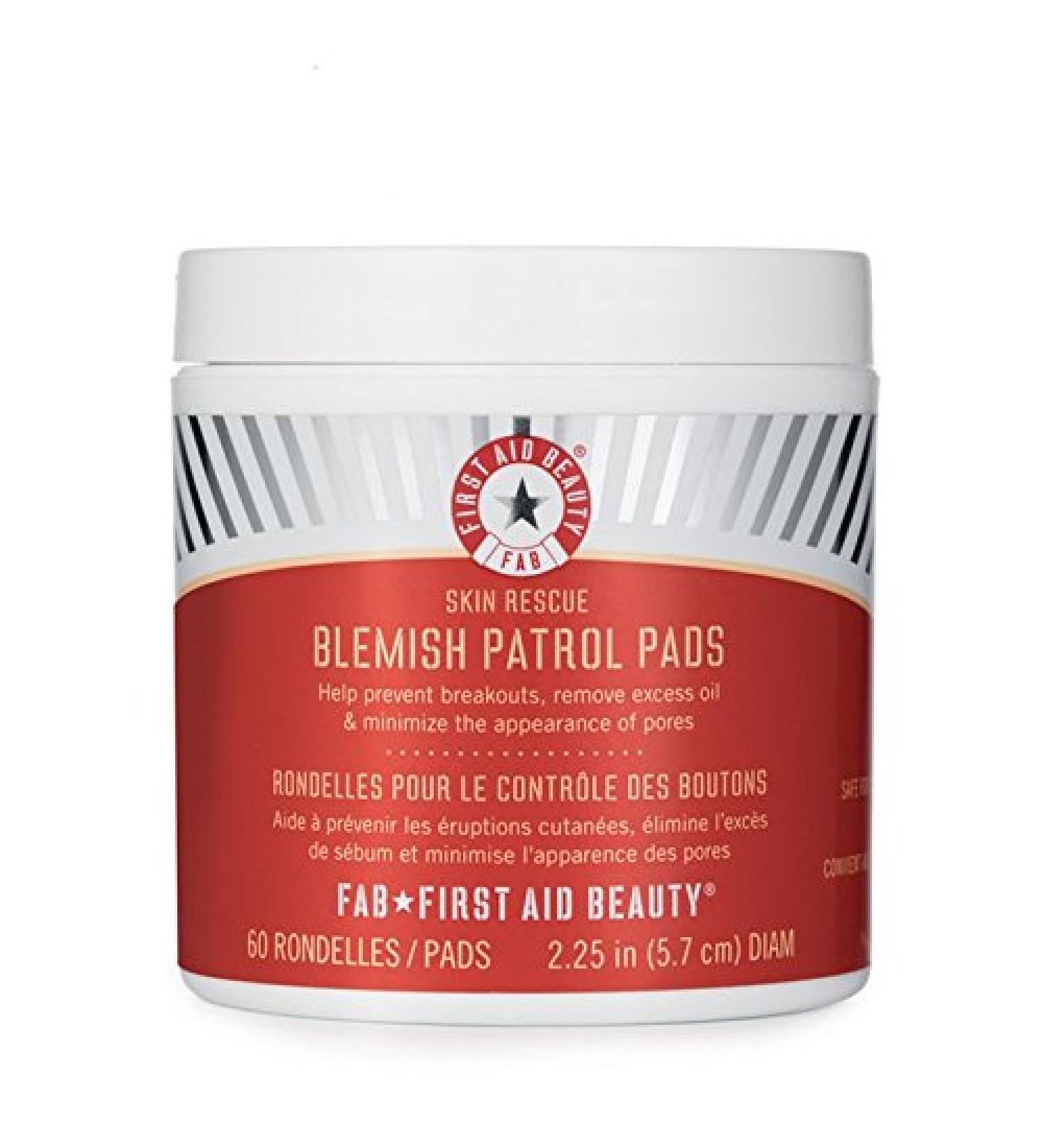 First Aid Beauty Skin Rescue Blemish Patrol Pads - 60 Count - Buy Online on GoSupps.com