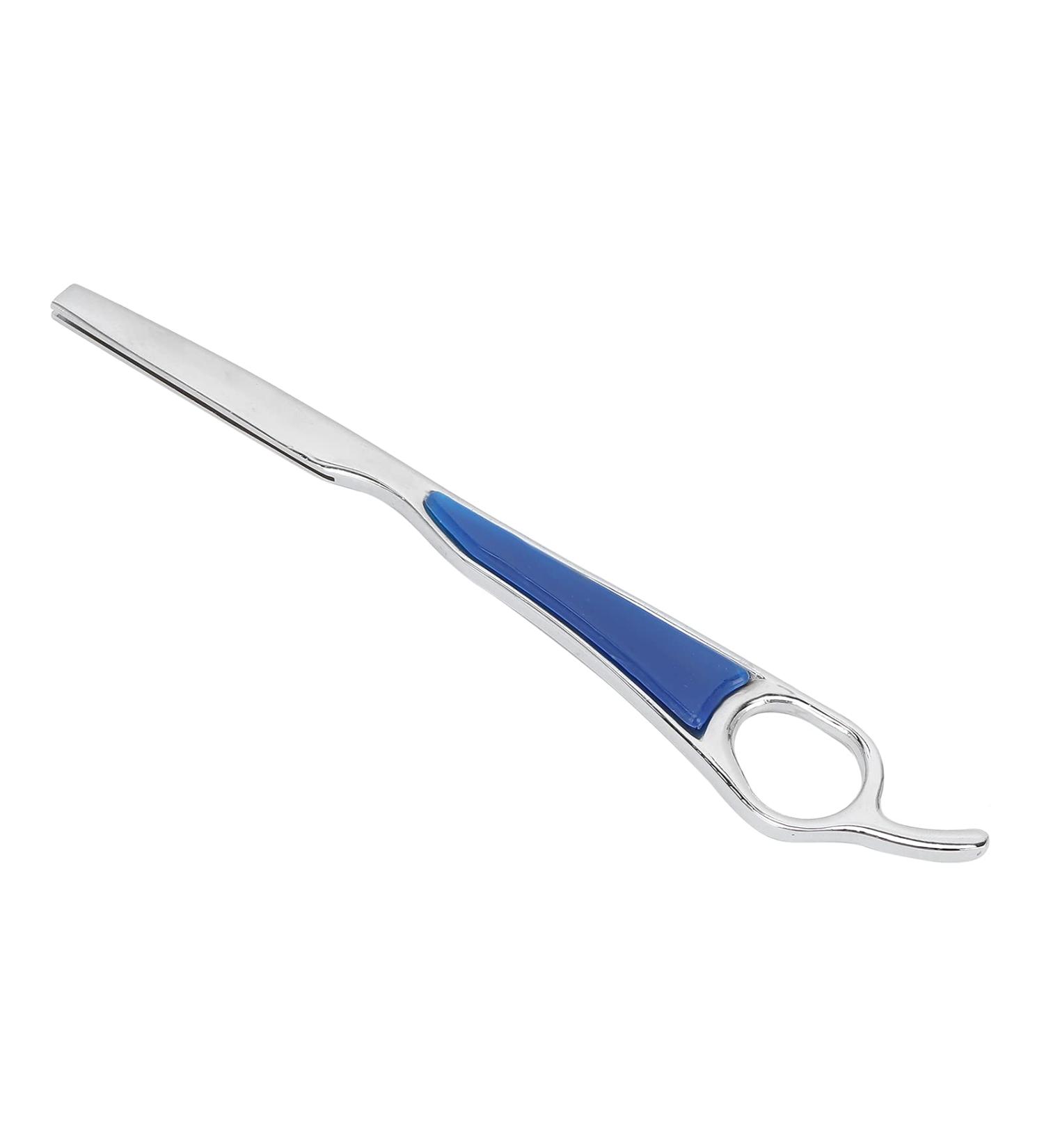 Professional Stainless Steel Straight Edge Barber Razor | Flexible & Easy to Use | Perfect for Haircutting & Styling - Buy Online on GoSupps.com