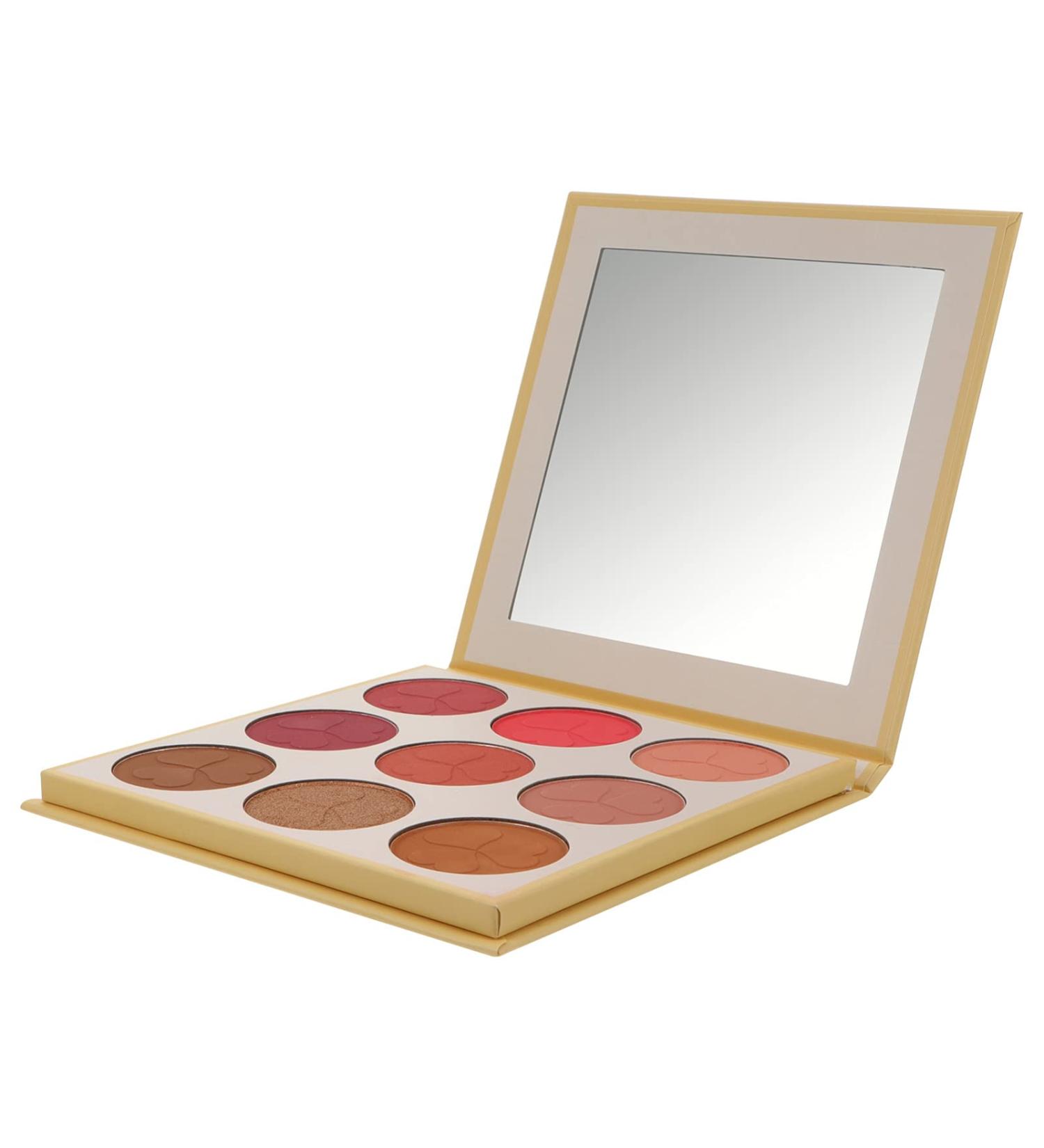 Beaupretty 9-Piece Makeup Palette - Loose Powder Bronzer & Blush | Shimmering Rouge Eye Shadows & Matt Powders | International Shipping Available - Buy Online on GoSupps.com